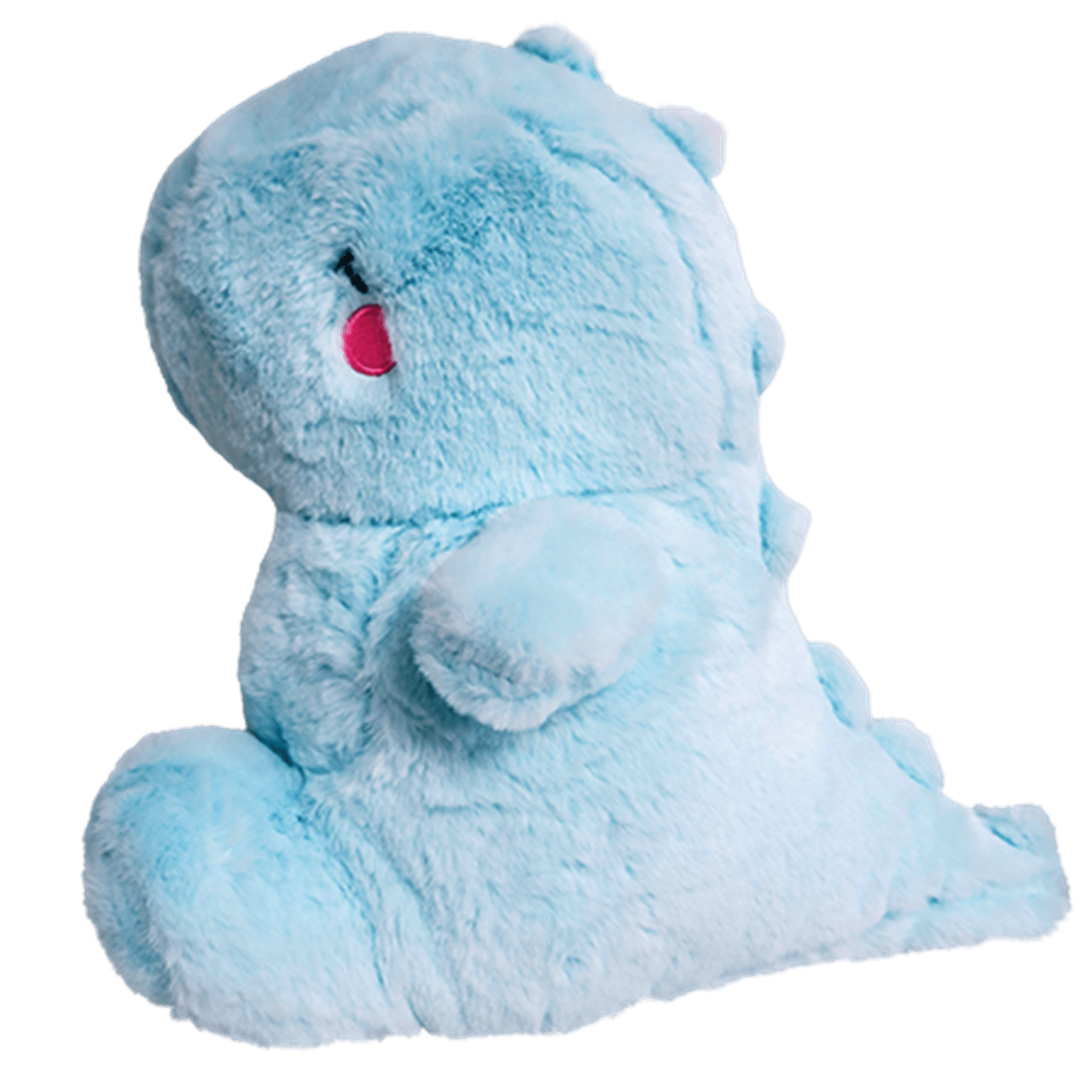 Yabu Fluffy Dino: Blue Plush 