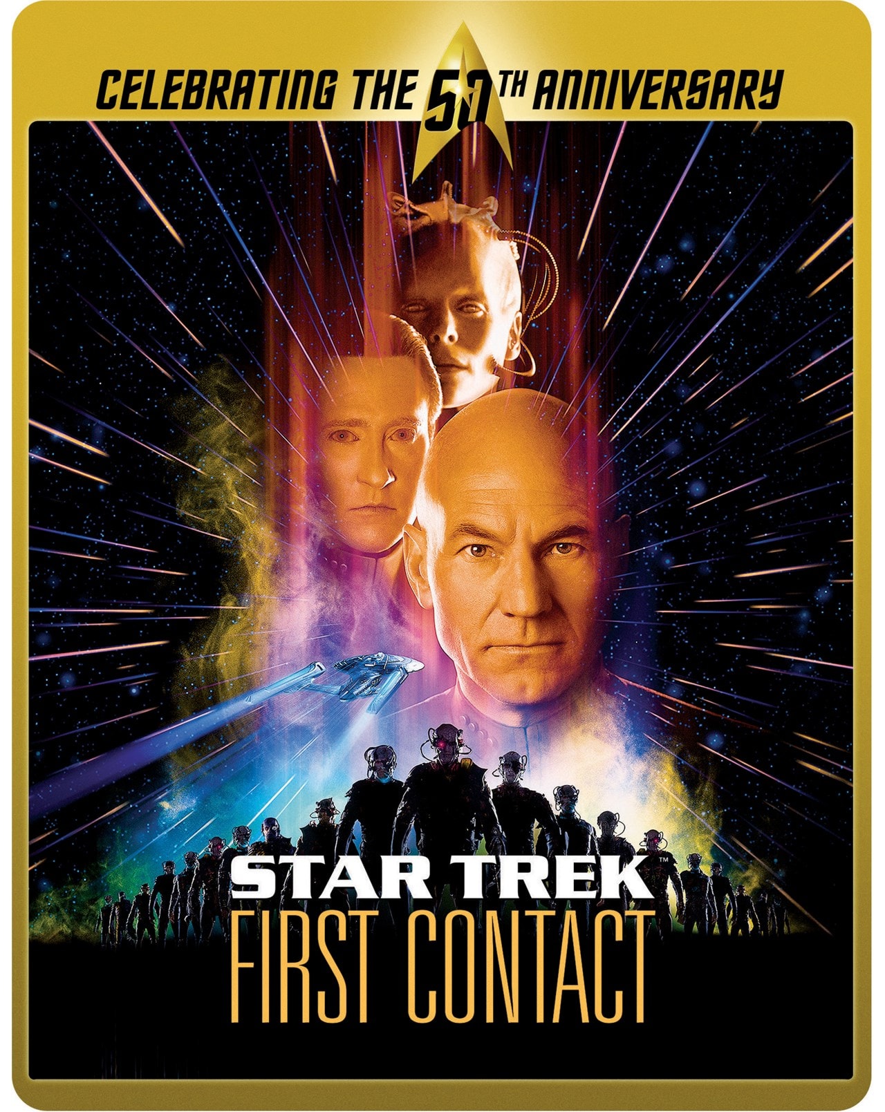 Star Trek : Premier Contact Star Trek 8 - First Contact | Blu-ray Steelbook | Free shipping over £