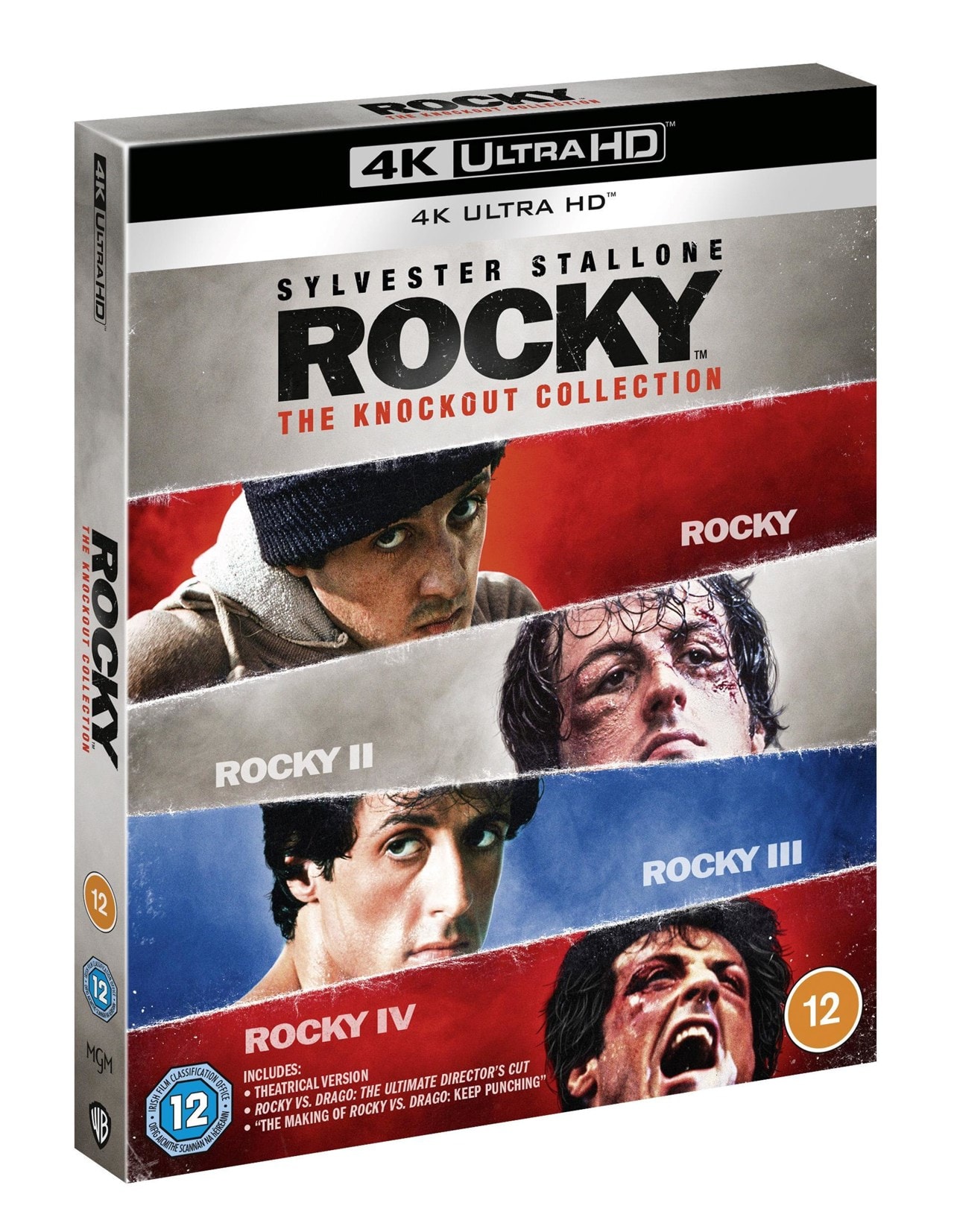 Rocky The Knockout Collection | 4K Ultra HD Blu-ray | Free Shipping ...