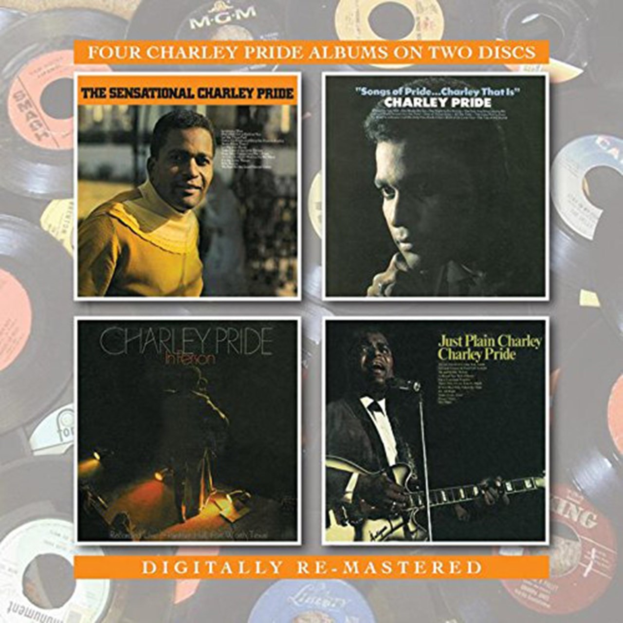 Four Charley Pride Albums CD Album Free shipping over £20 HMV Store