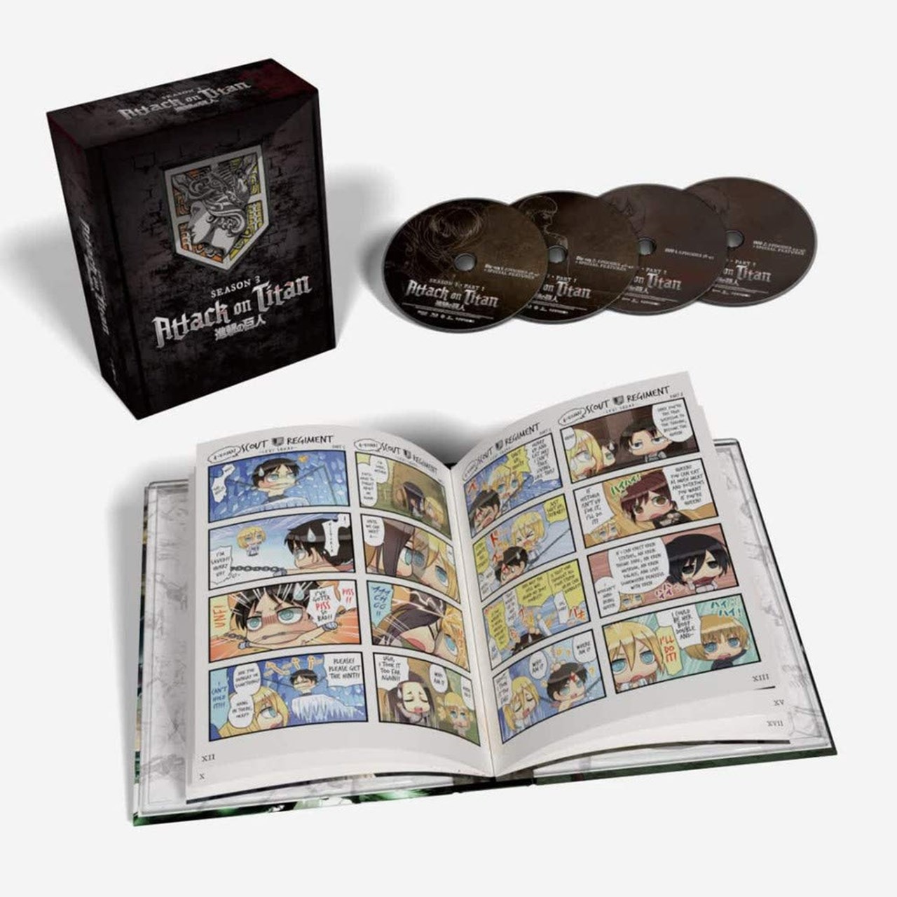 Attack On Titan: Season 3 - Part 1 | Blu-ray | Free shipping over £20