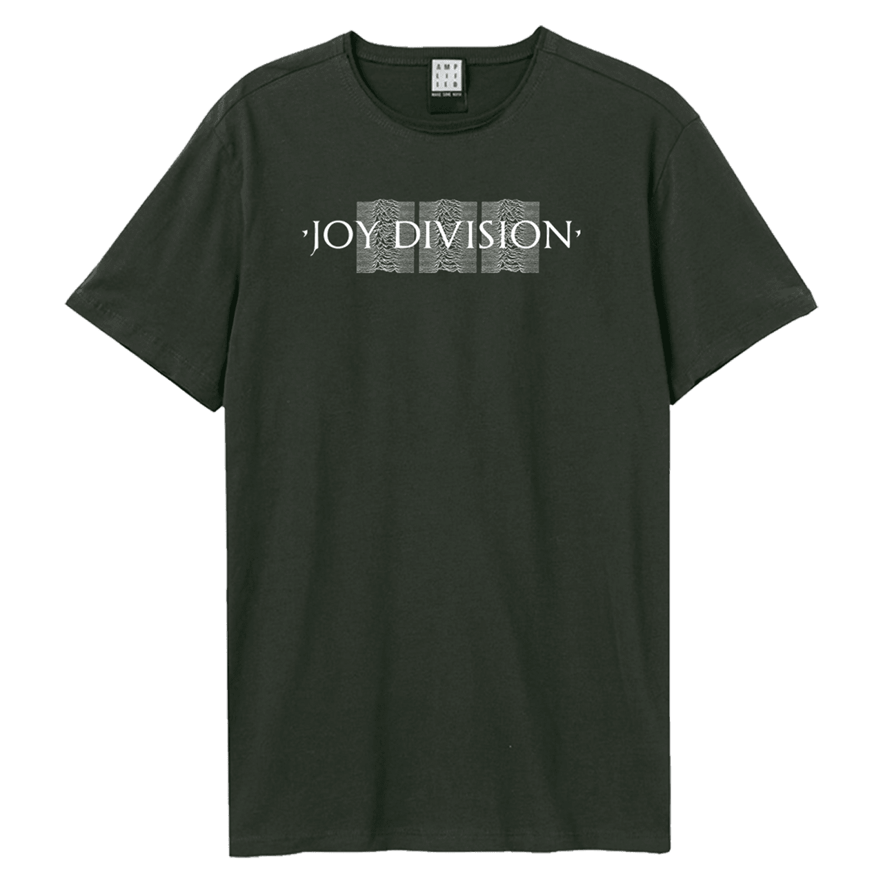 Logo Charcoal Joy Division Tee | T-Shirt | Free shipping over £20 | HMV ...