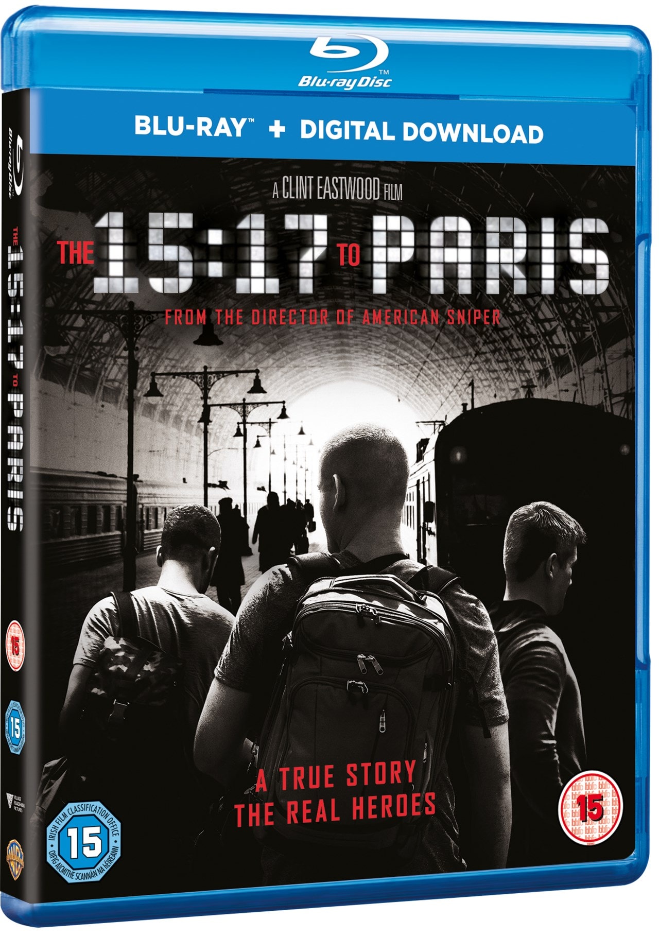 Film 15 17 Paris The 15:17 to Paris | Blu-ray | Free shipping over £20 | HMV Store