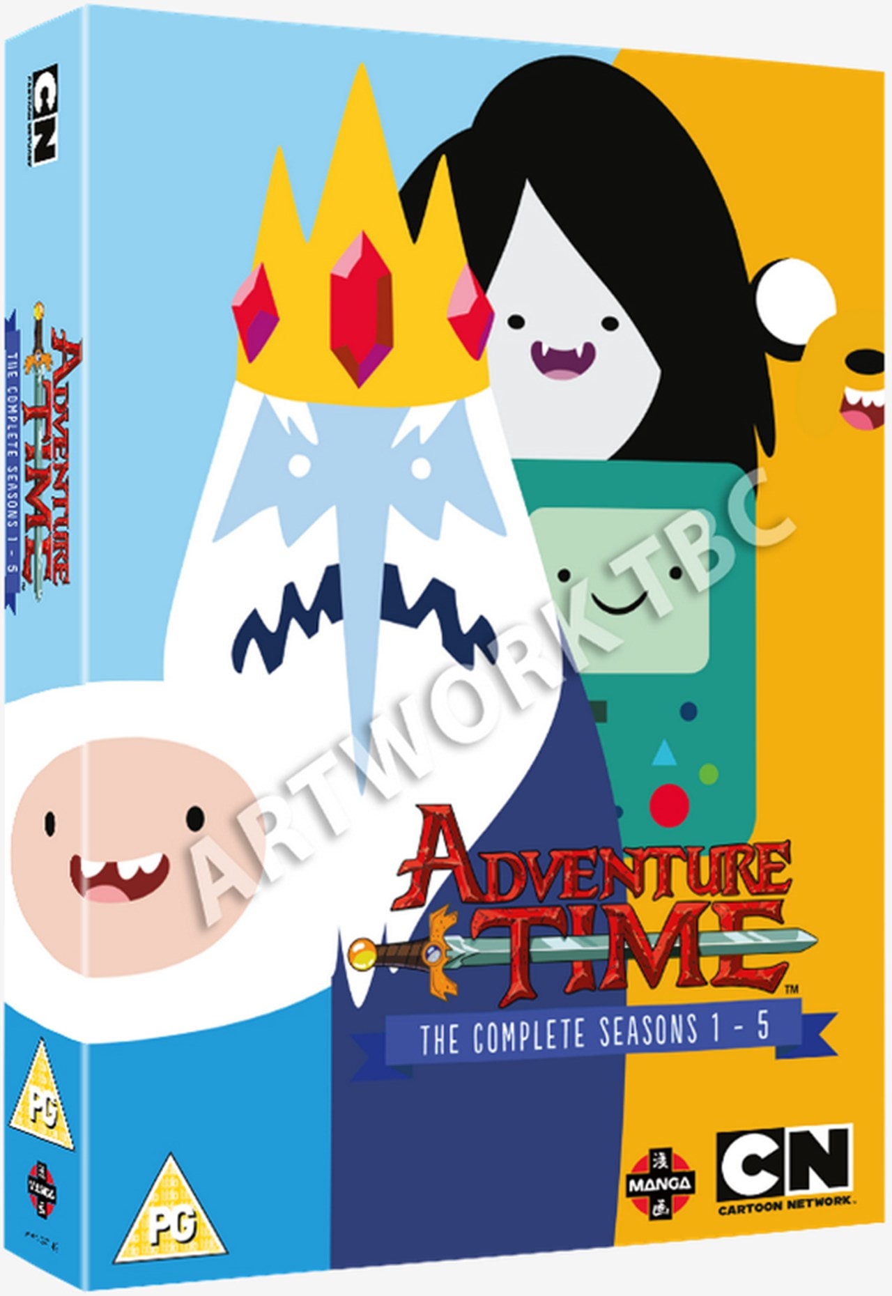 Adventure Time The Complete Seasons 1 5 Dvd Box Set Free Shipping Over Hmv Store