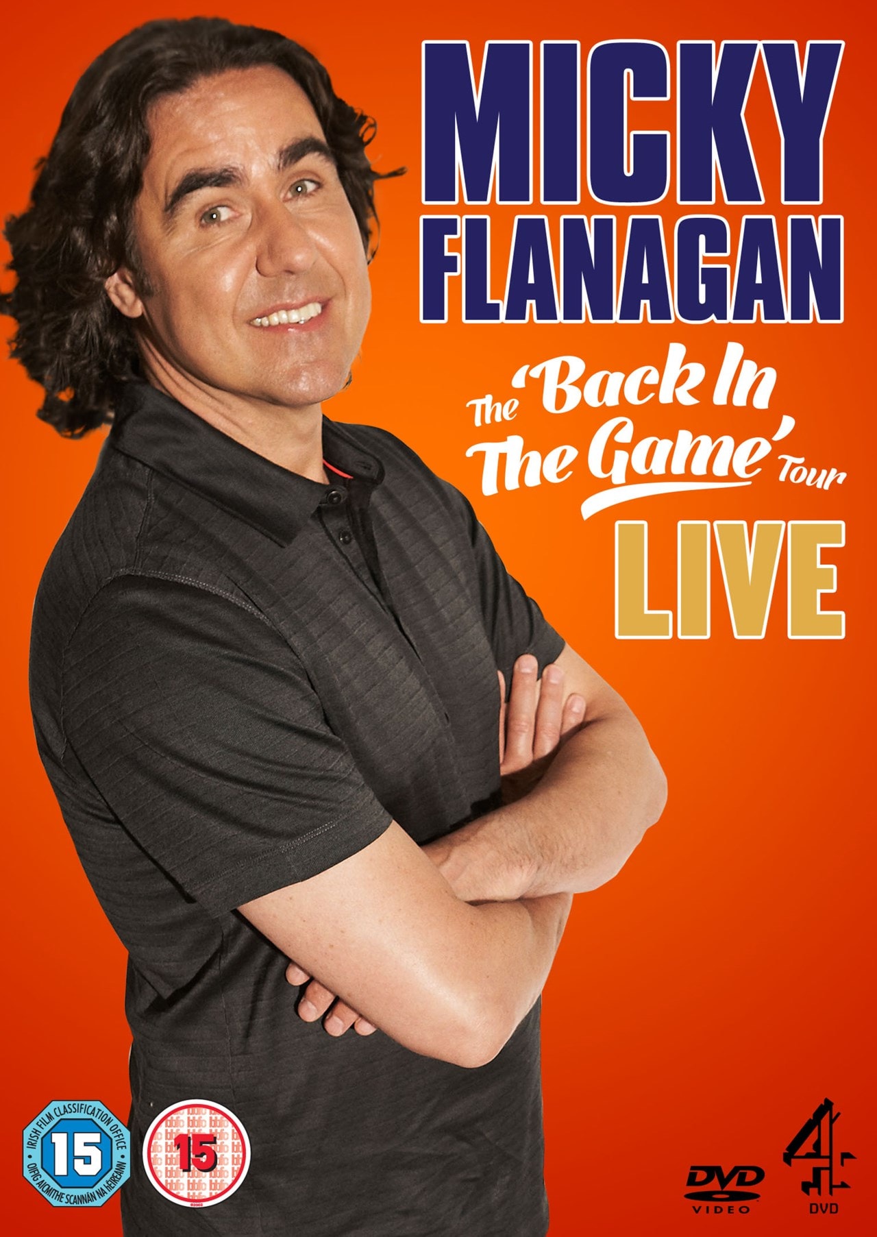 Micky Flanagan The Back in the Game Tour Live DVD Free shipping over £20 HMV Store