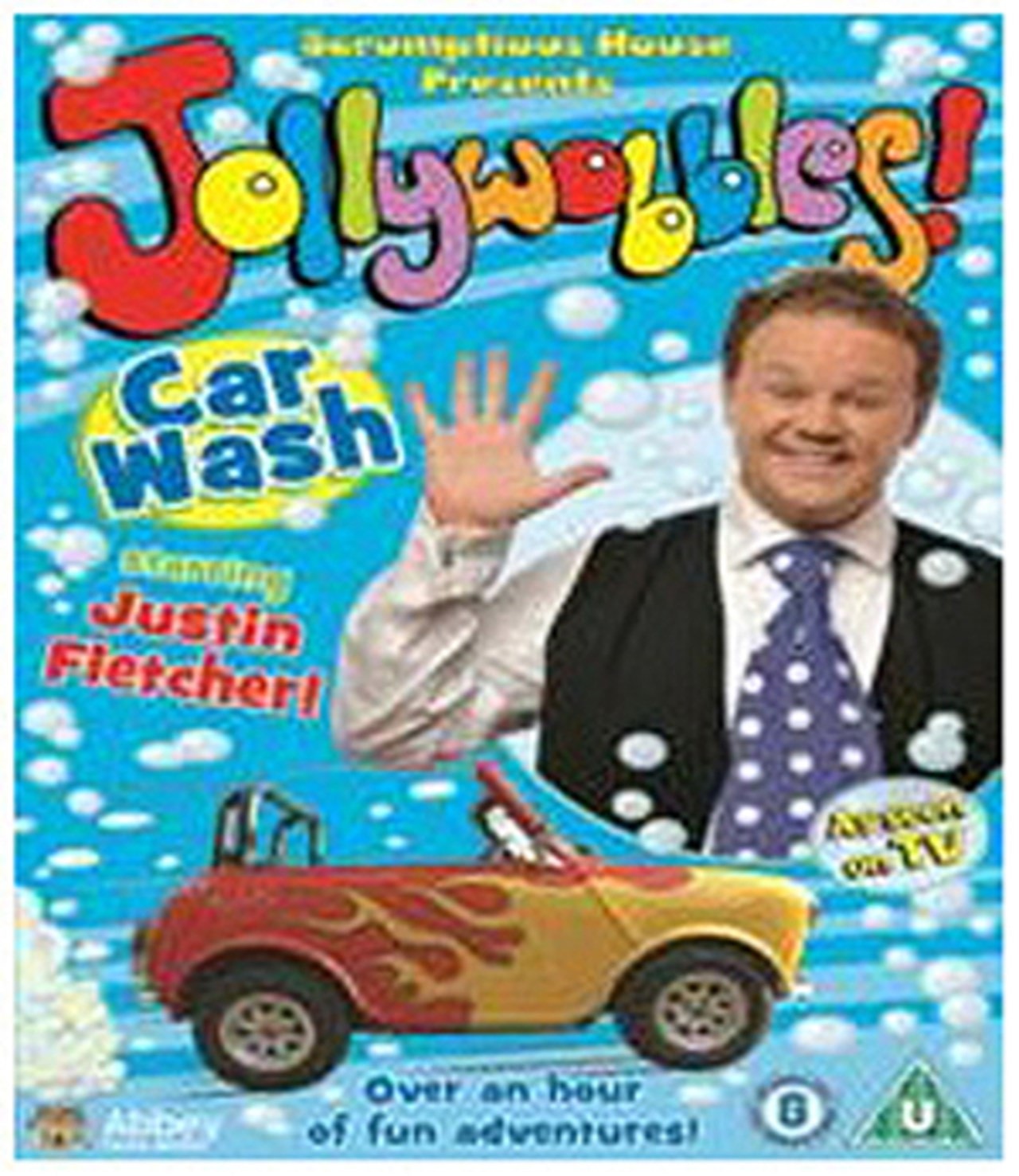 Justin Fletcher's Jollywobbles Car Wash DVD Free shipping over £20