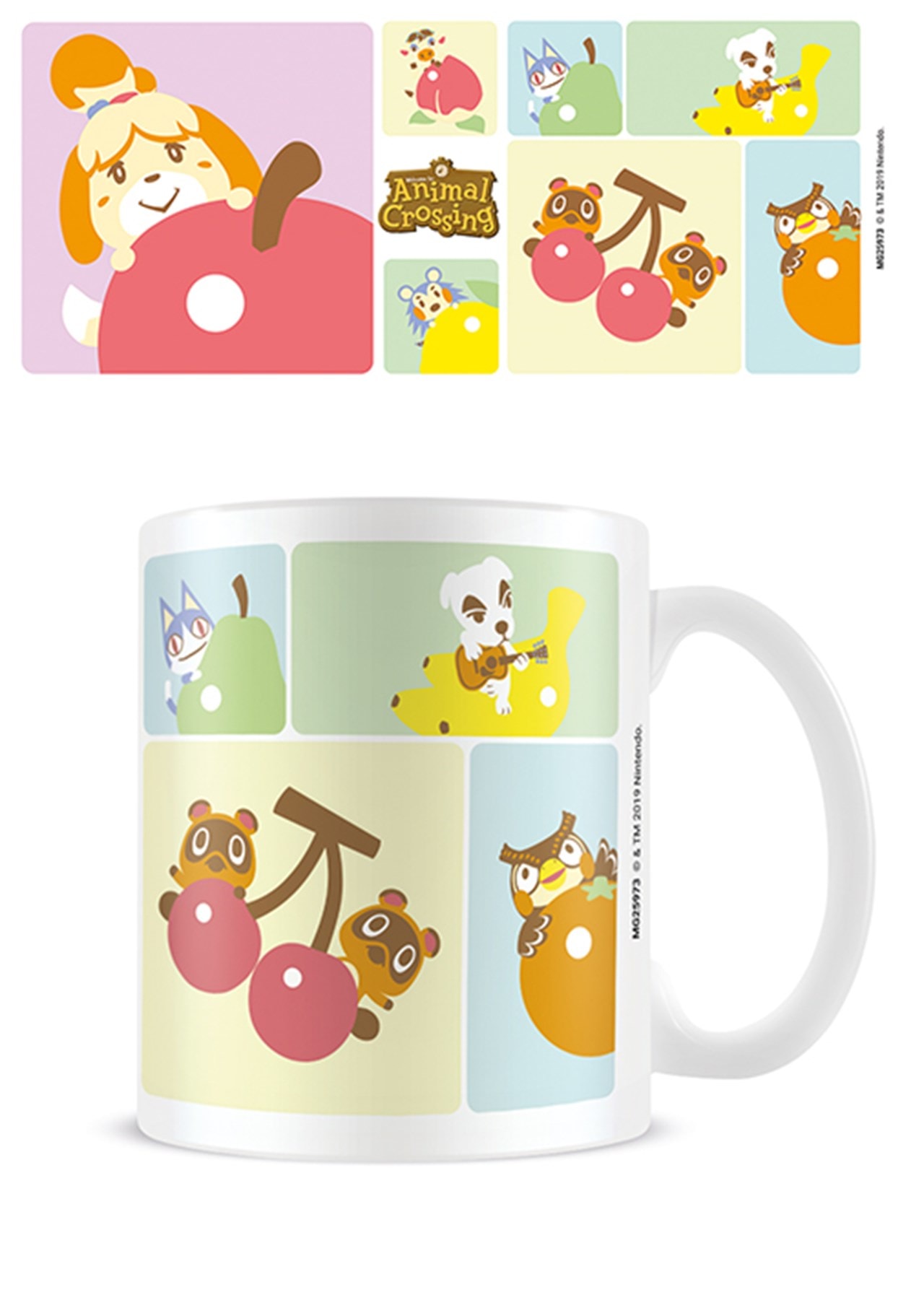 Animal Crossing Character Grid Mug Mug Free shipping over £20
