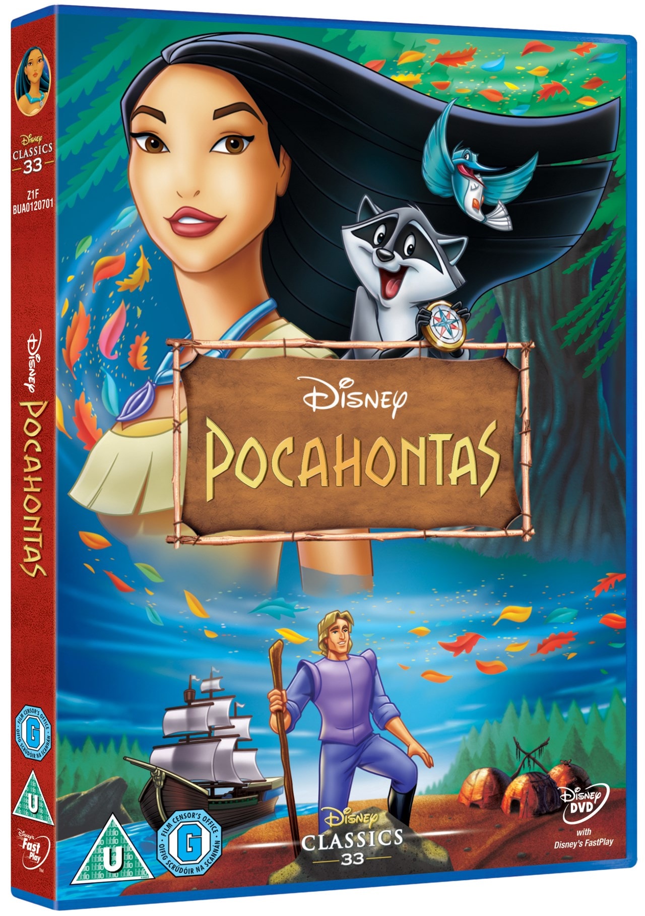 Pocahontas (Disney) DVD Free shipping over £20 HMV Store