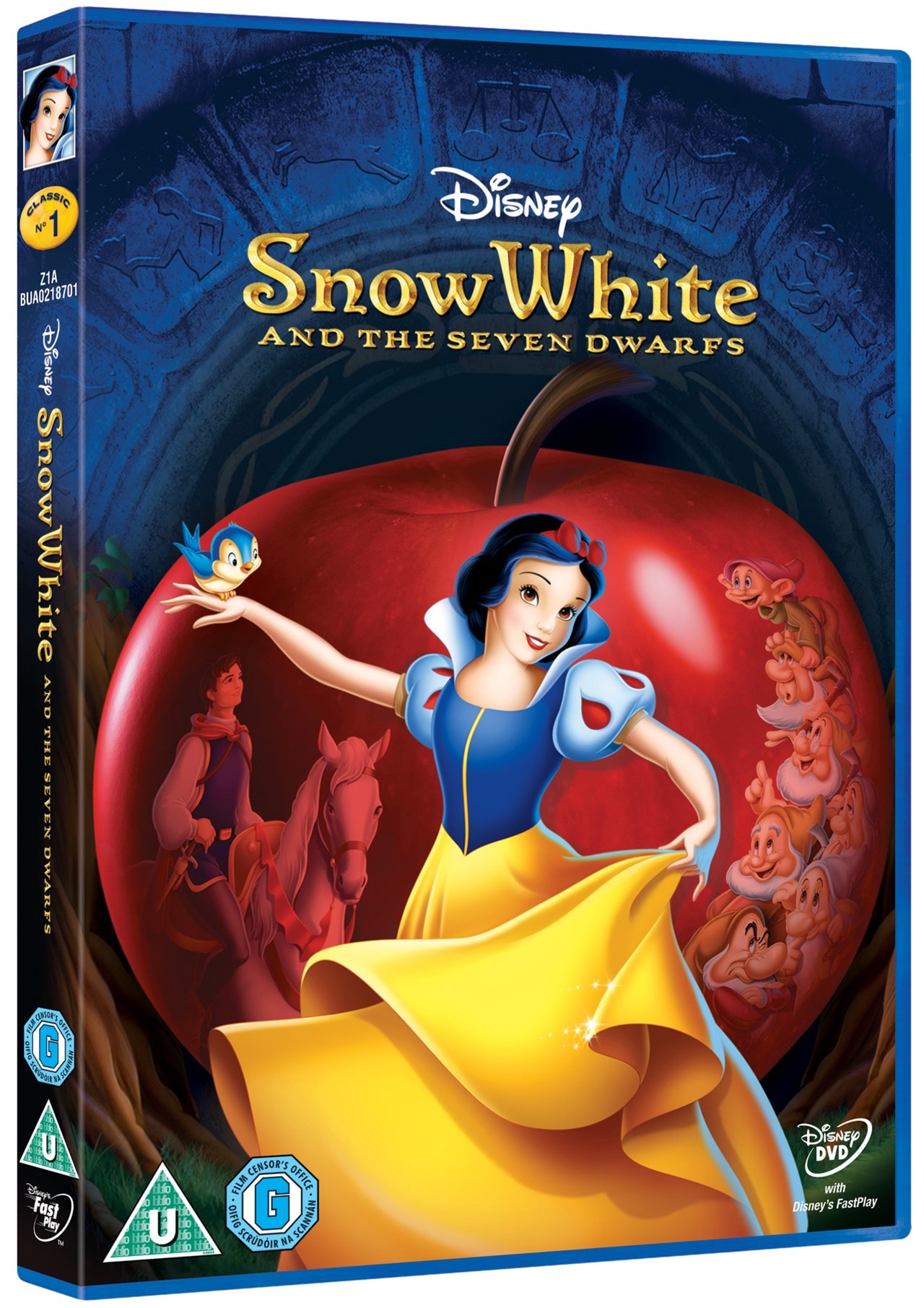 Snow White And The Seven Dwarfs Disney Dvd Free Shipping Over £20