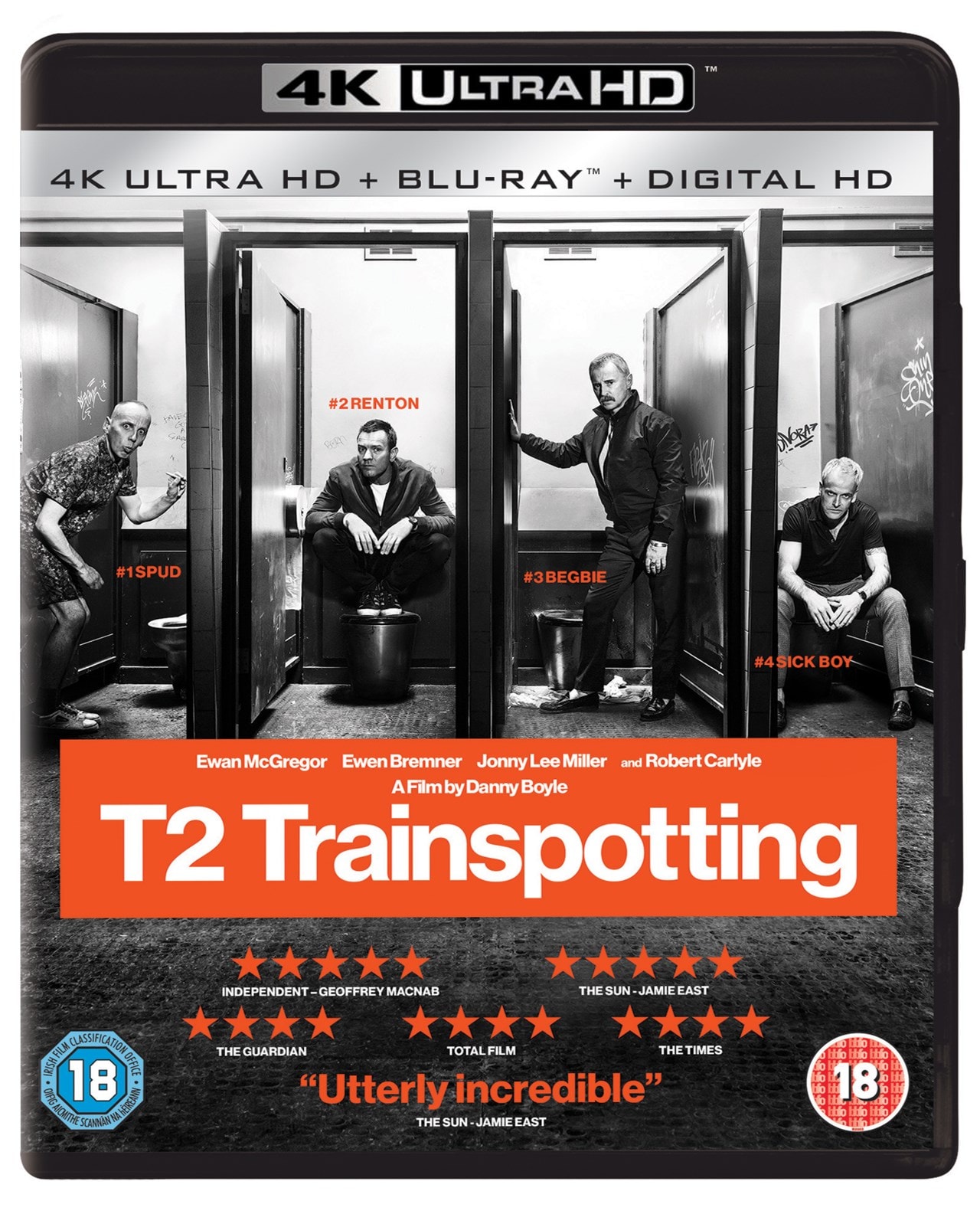 T2 Trainspotting | 4K Ultra HD Blu-ray | Free Shipping Over £20 | HMV Store