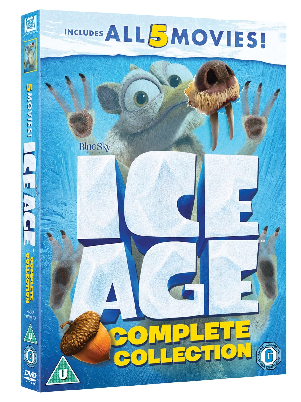 Ice Age: Complete Collection | DVD Box Set | Free shipping over £20 ...