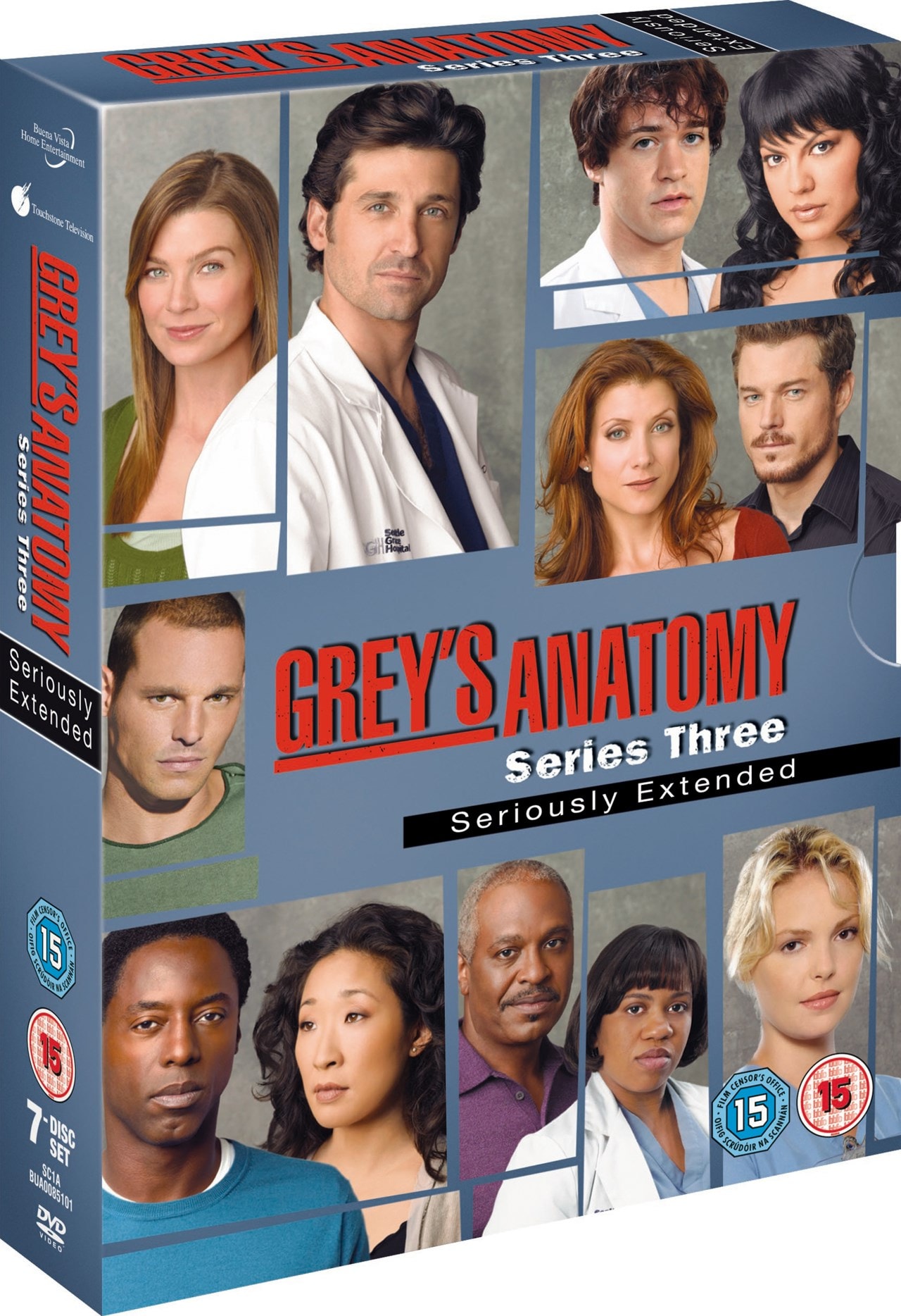 Grey's Anatomy: Series 3 | DVD Box Set | Free shipping over £20 | HMV Store