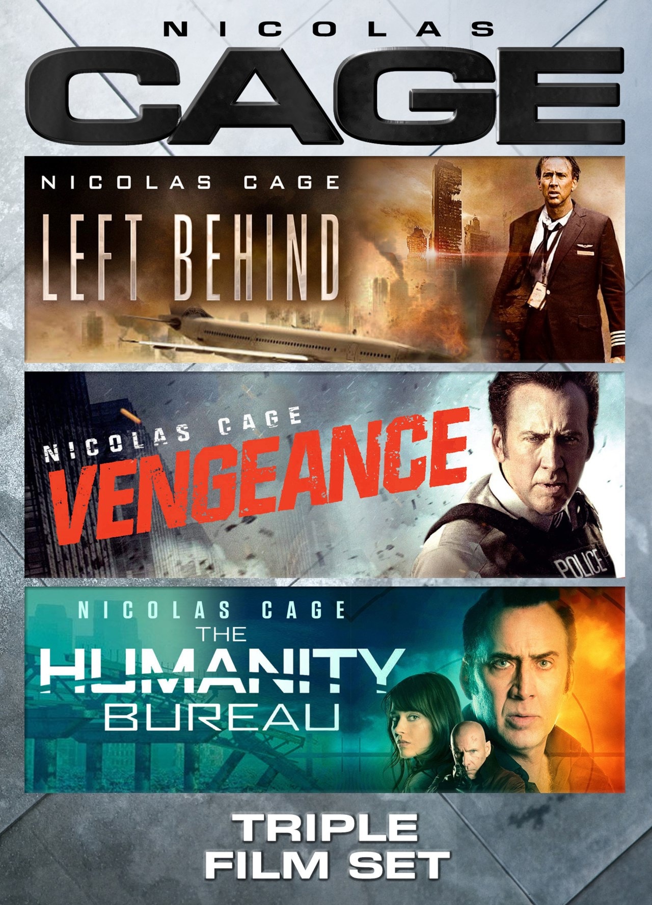 Nicolas Cage Triple | HMV Store