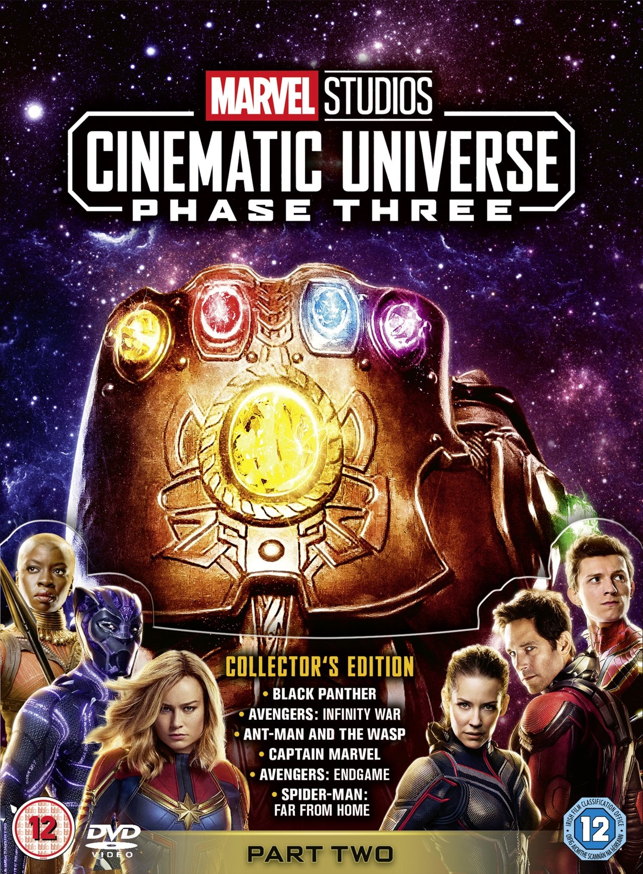 Marvel Studios Cinematic Universe Phase Three Part Two Dvd Box Set Free Shipping Over 20 Hmv Store