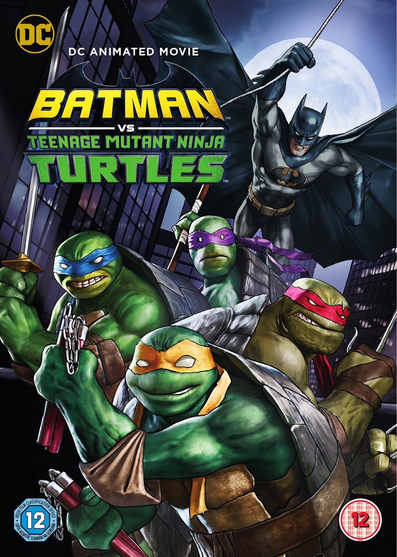 Batman Vs Teenage Mutant Ninja Turtles Dvd Free Shipping Over 20 Hmv Store