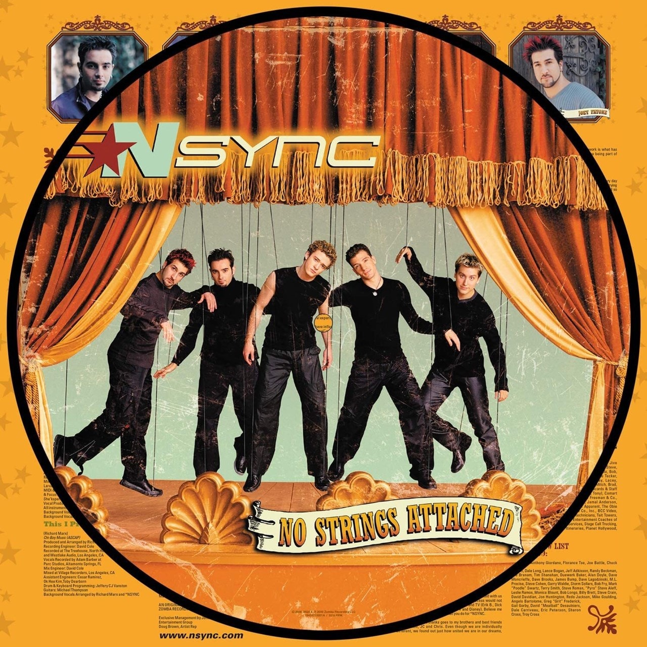 Nsync no strings attached album front cover Nsync no strings attached album front cover