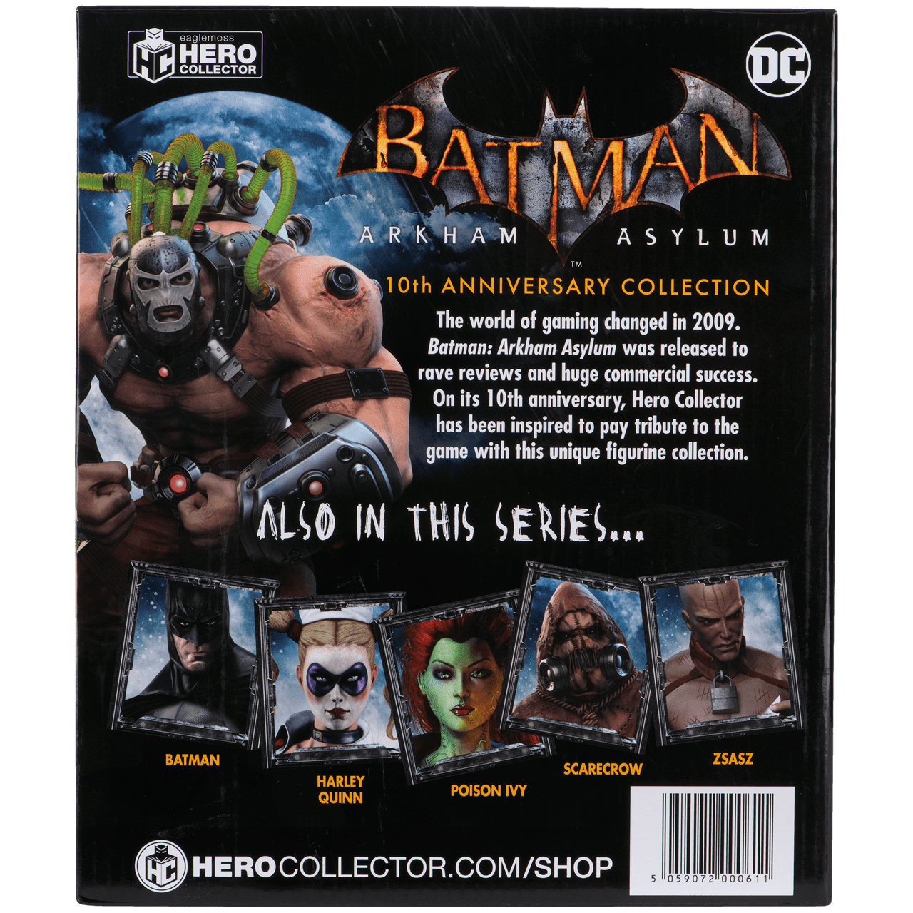 Batman Bane Arkham Asylum Hero Collector Hot Toys Figure Free