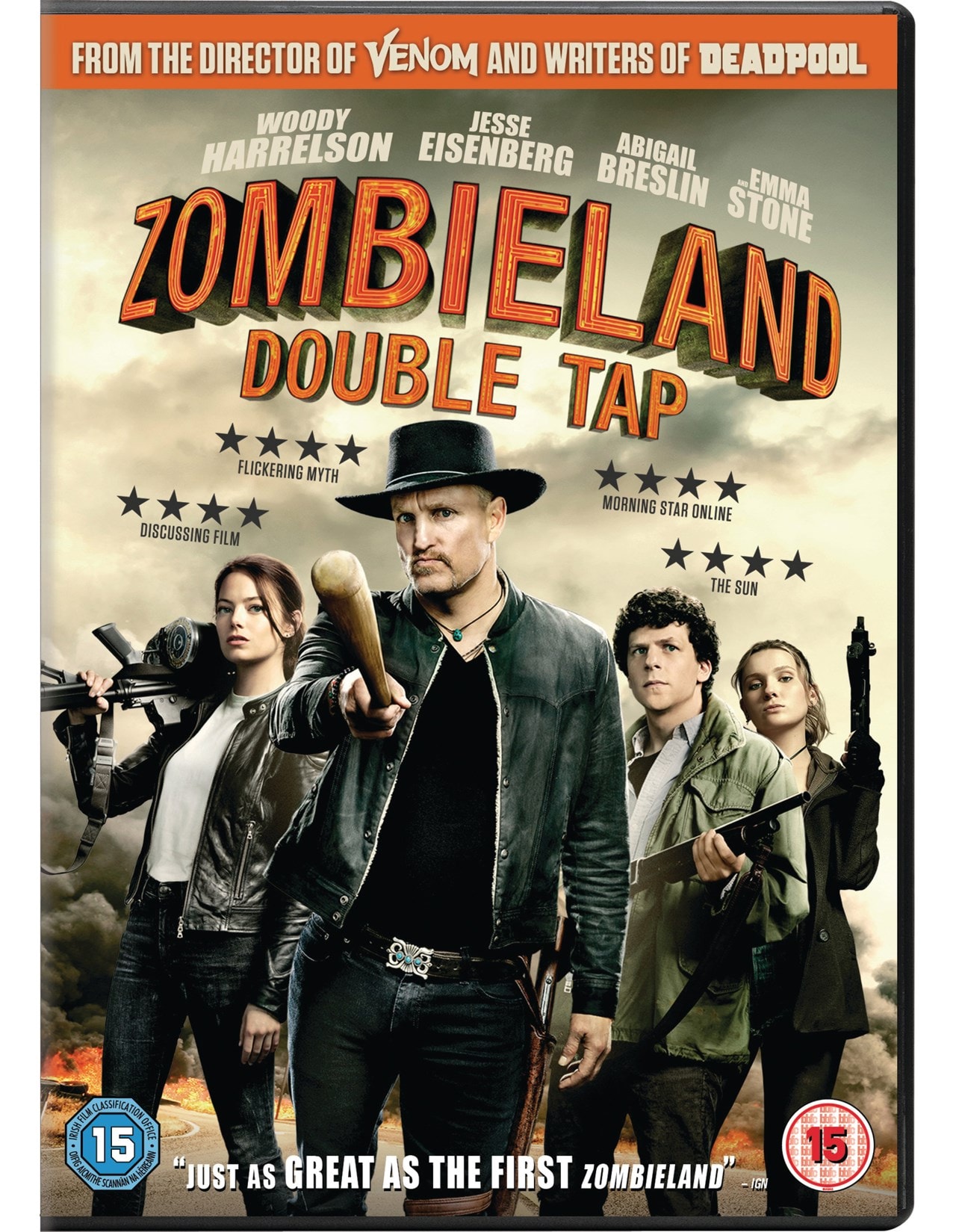 Zombieland Double Tap Dvd Free Shipping Over £20 Hmv Store