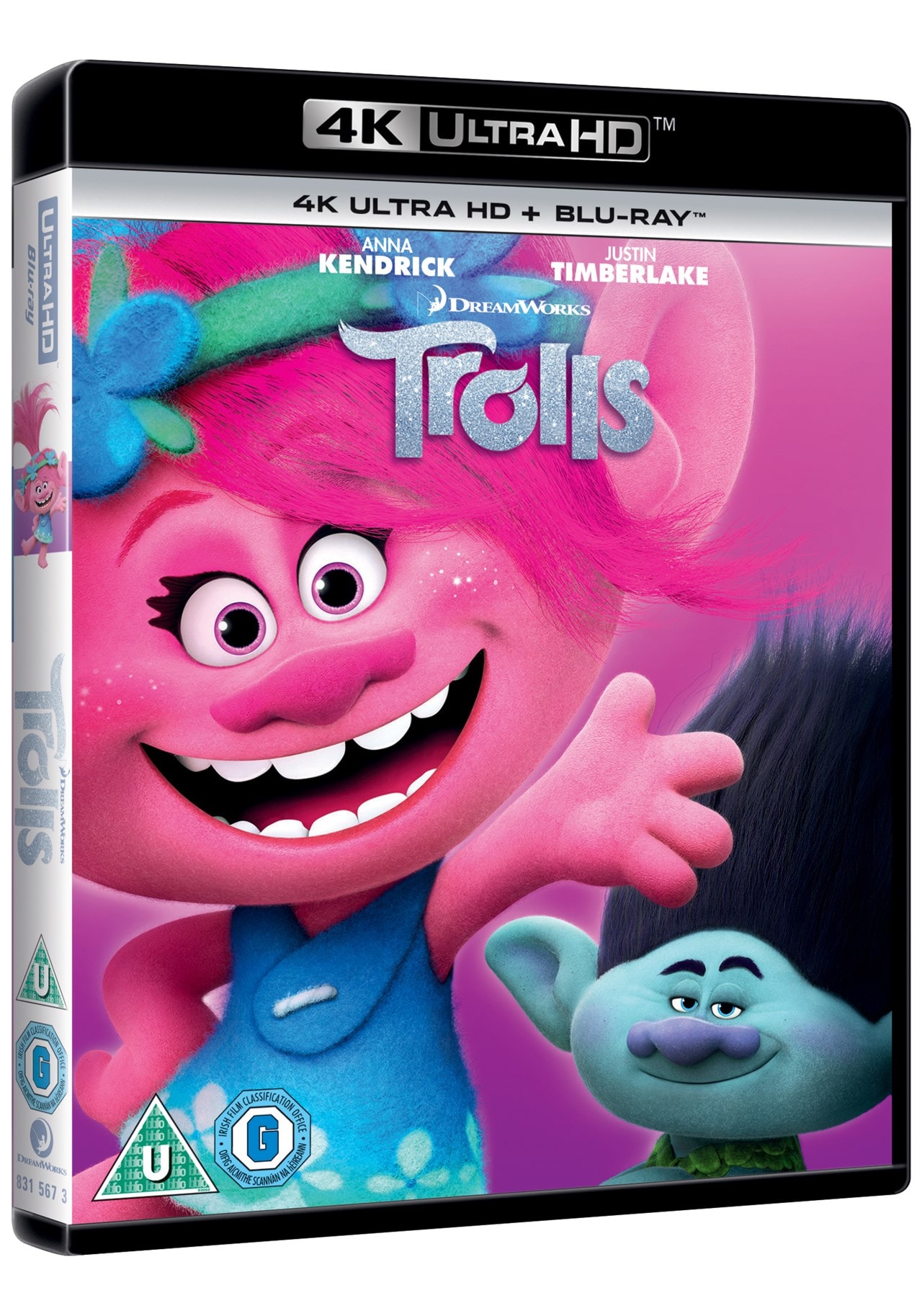 Trolls | 4K Ultra HD Blu-ray | Free shipping over £20 | HMV Store