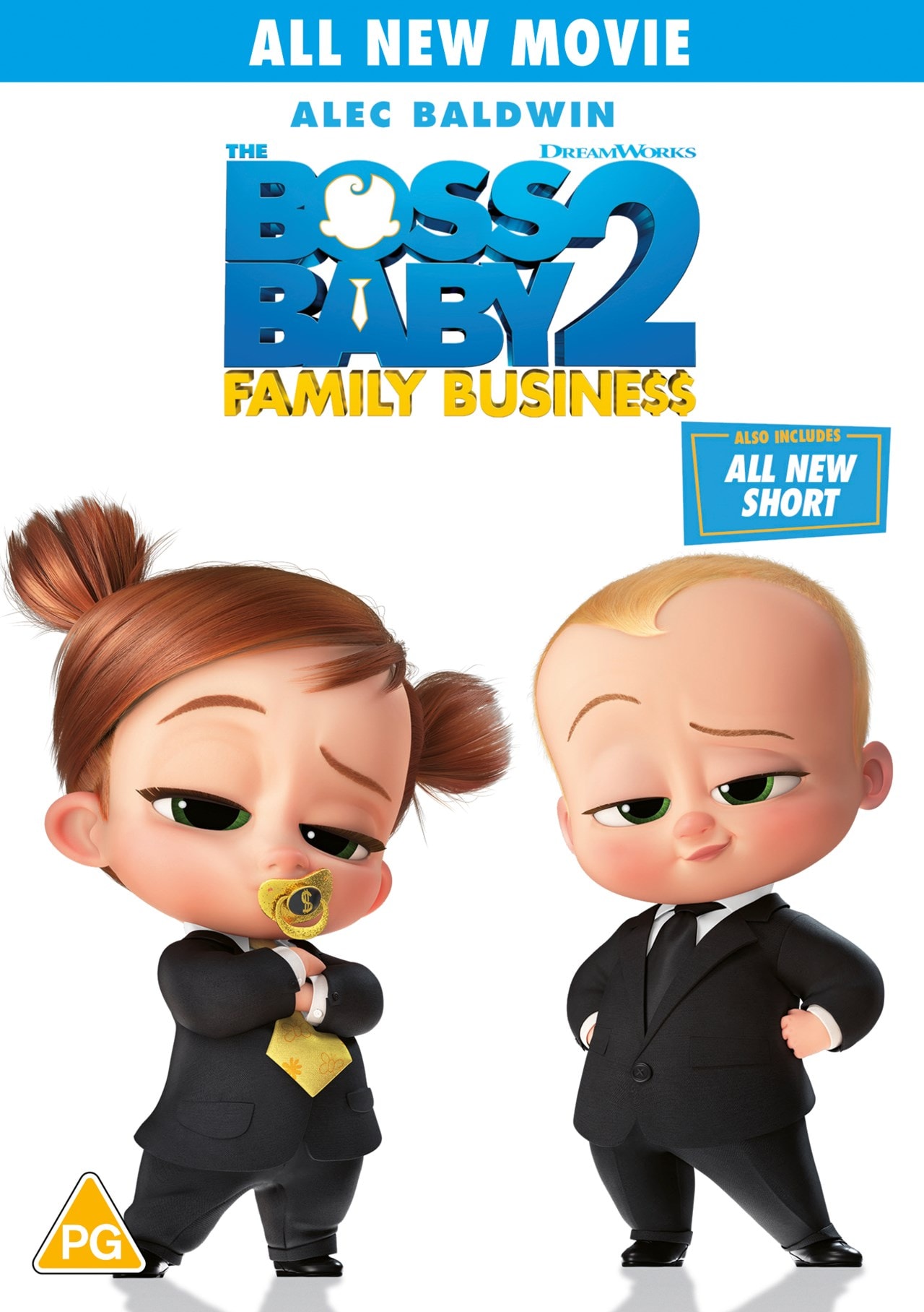 Who's The Boss Dvd Season 2 The Boss Baby (2) Family Business DVD | 2019 Movie (Alec Baldwin Film
