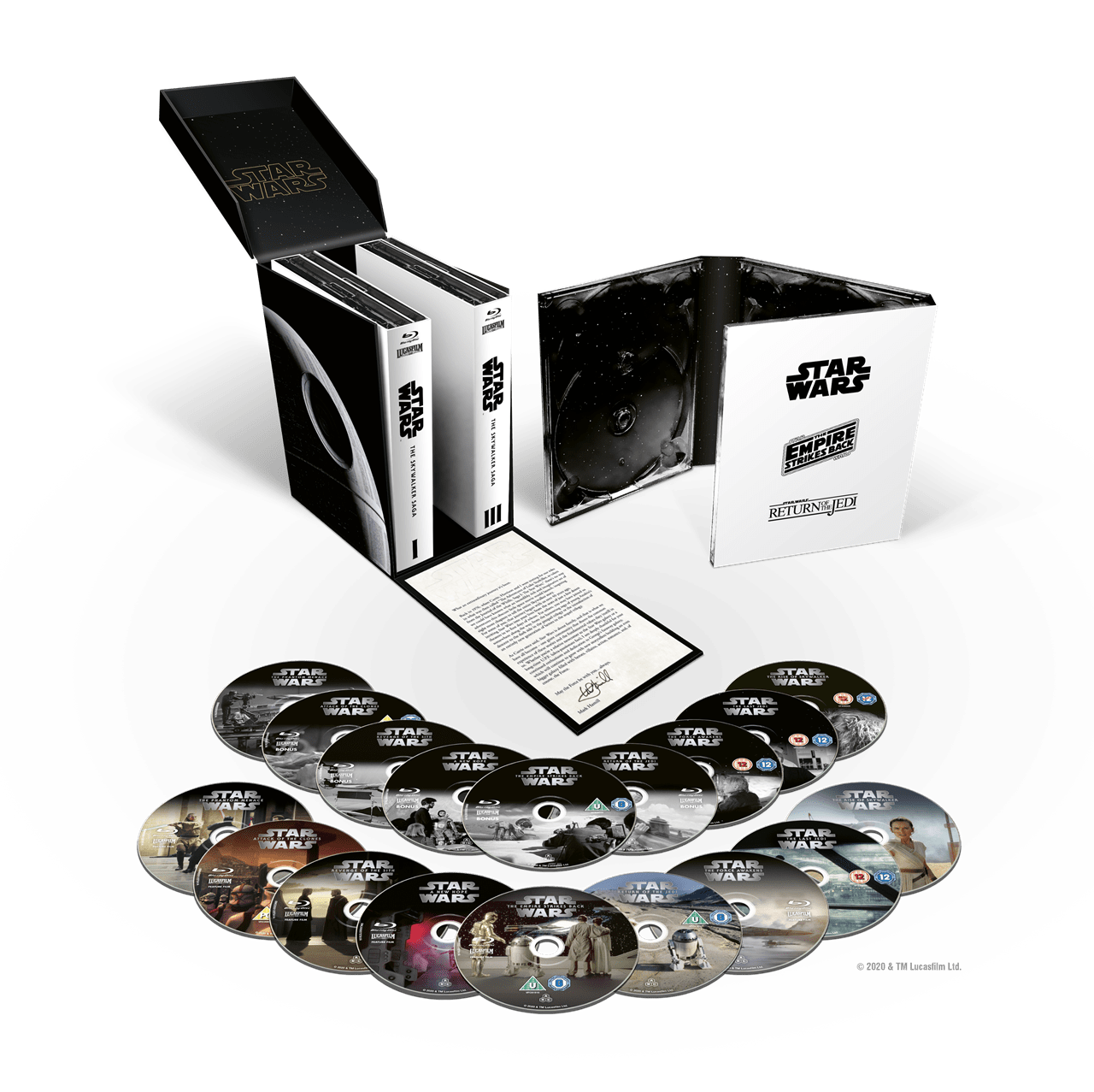 Star Wars The Skywalker Saga Complete Box Set Blu Ray Box Set Free Shipping Over Hmv Store