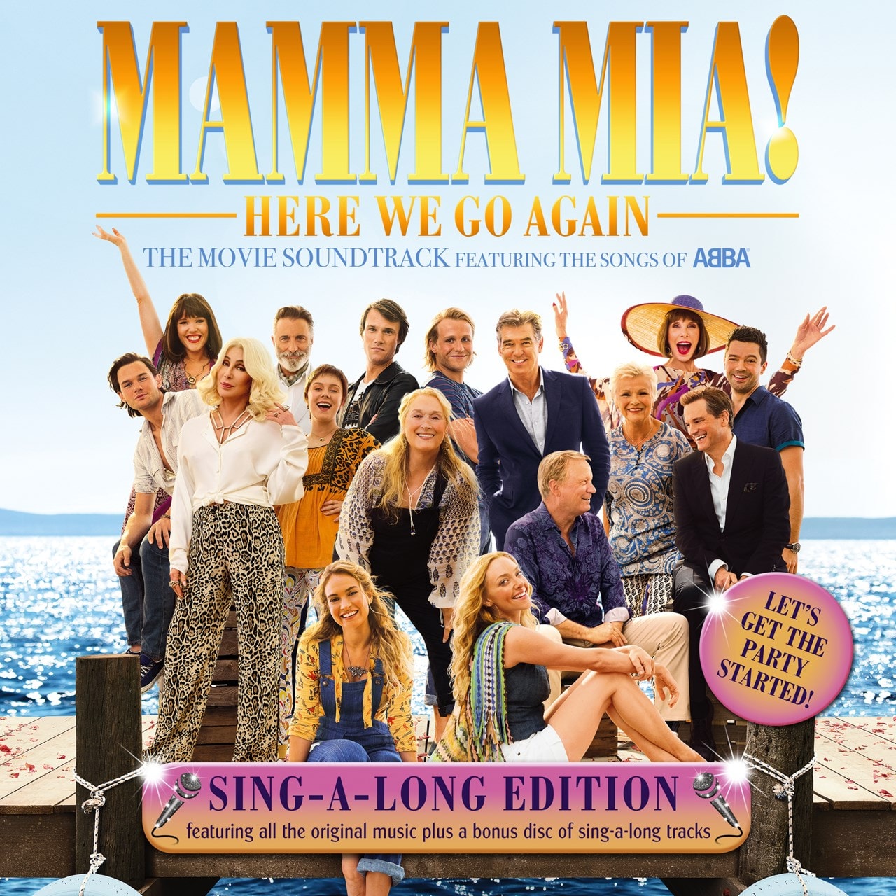 Mamma Mia Here We Go Again Sing A Long Version Cd Album Free Shipping Over £20 Hmv Store