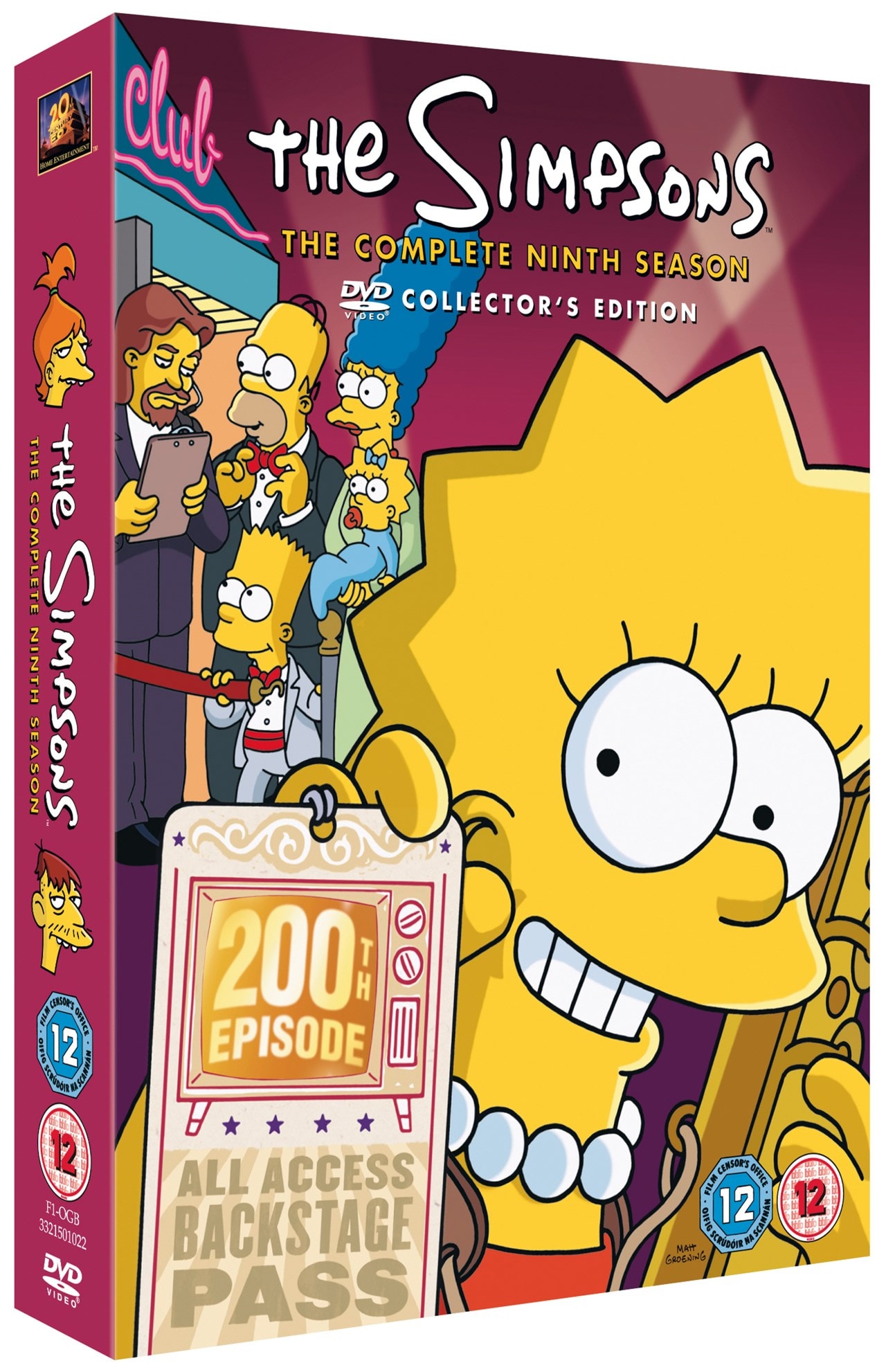 The Simpsons: The Complete Ninth Season | DVD Box Set | Free shipping ...