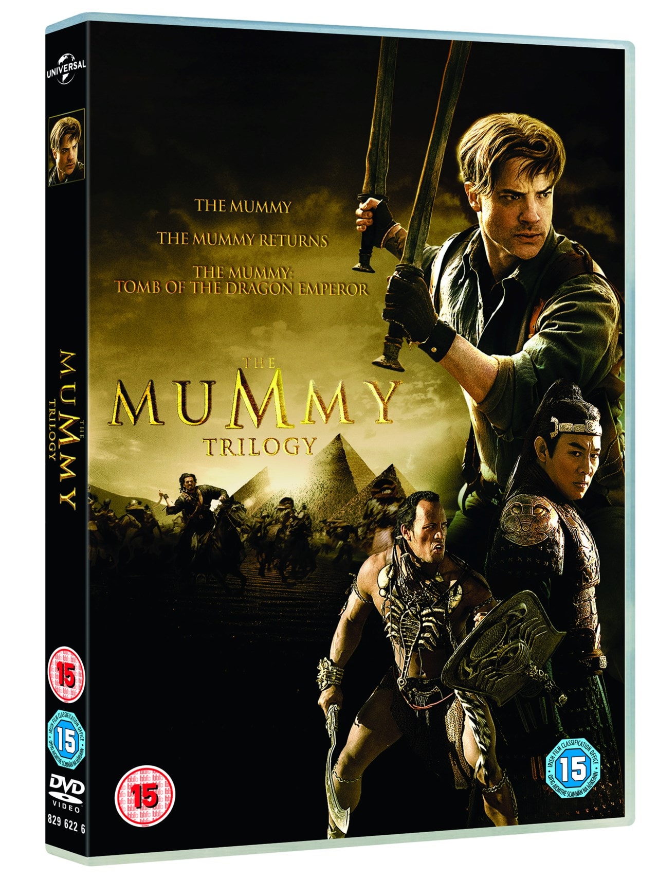 The Mummy DVD Trilogy Movie Box Set | Brendan Frasier Film | HMV Store