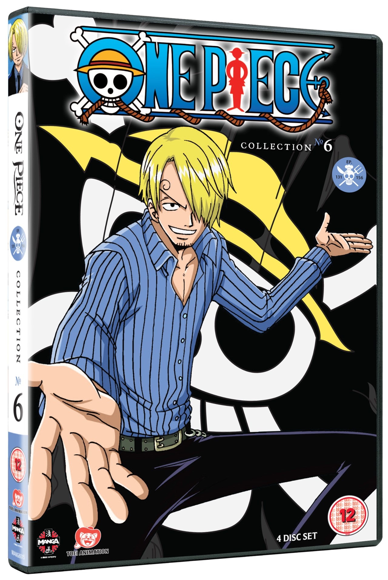 One Piece Collection 6 Dvd Free Shipping Over Hmv Store