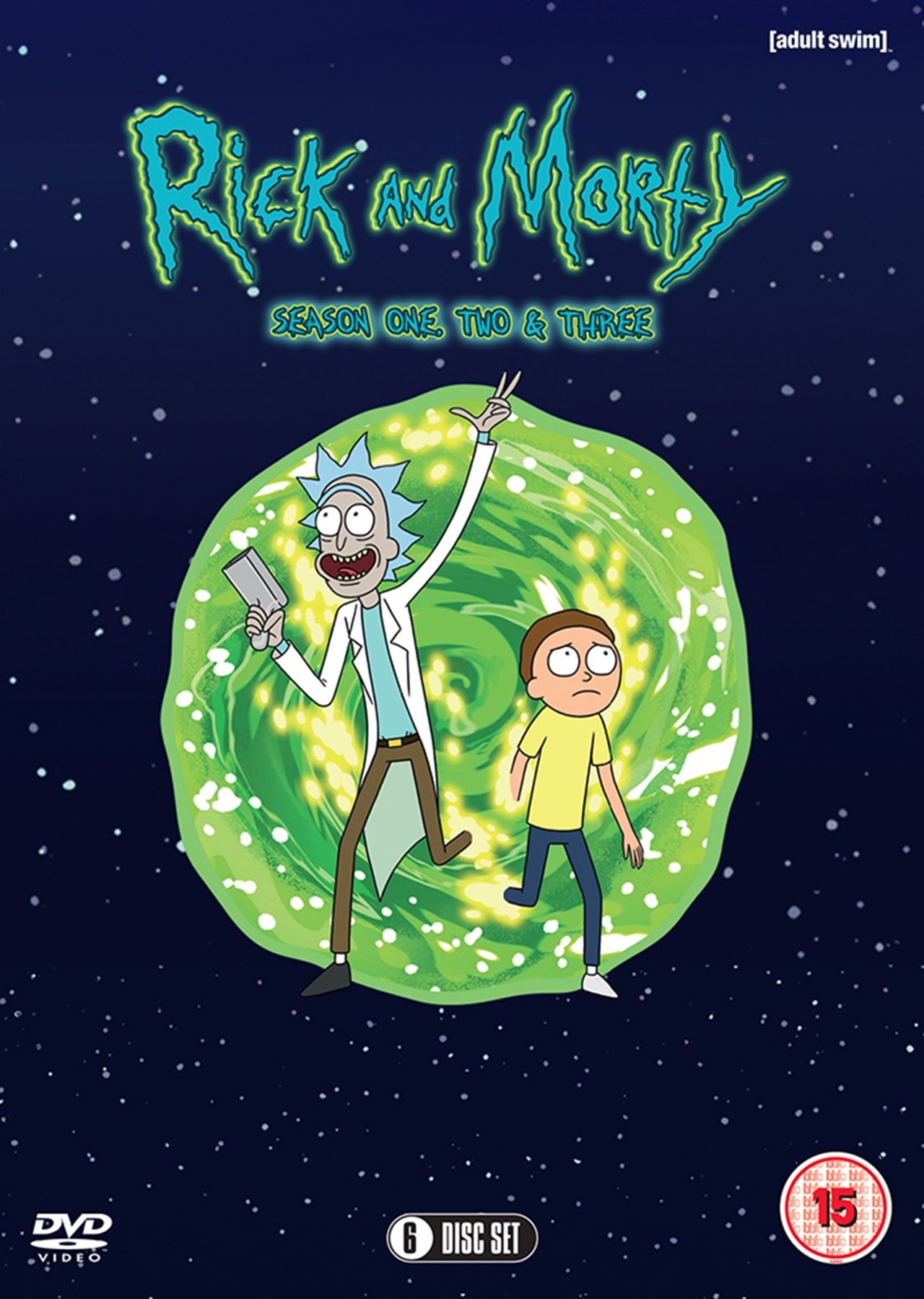 Rick and Morty: Season One, Two & Three | DVD Box Set | Free shipping ...