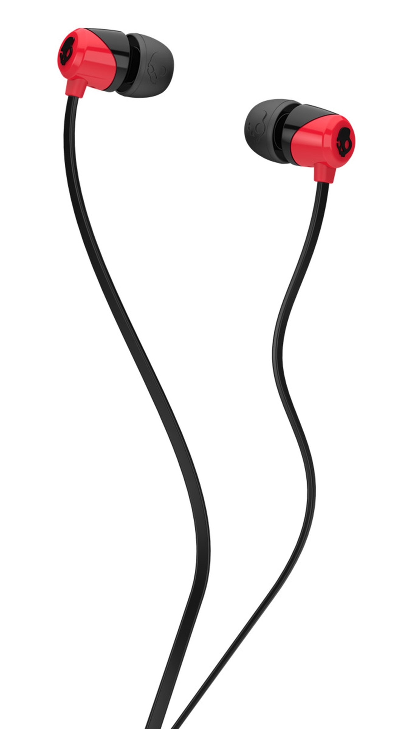 red black headphones