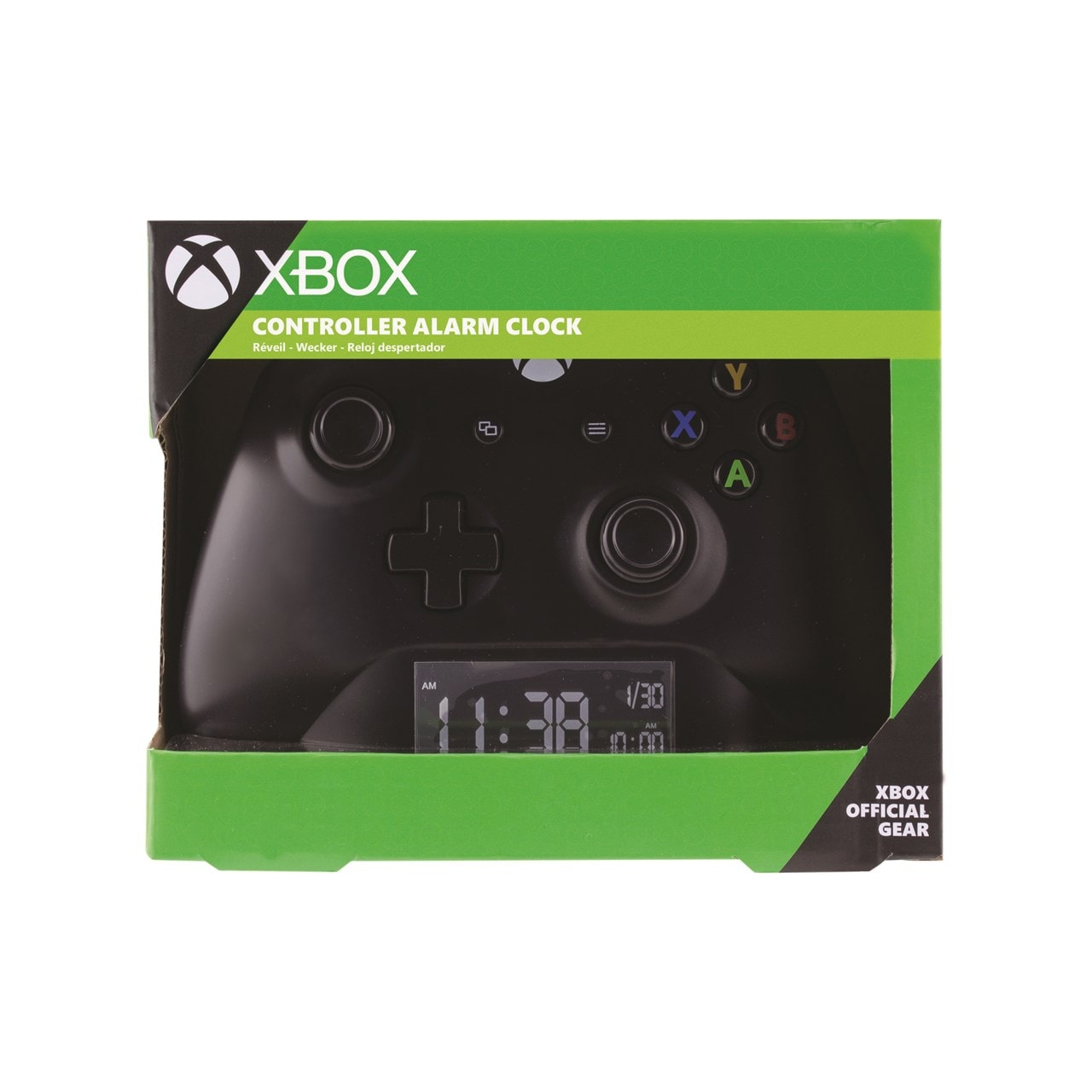 Black Xbox Alarm Clock Alarm Clock Free shipping over £20 HMV Store