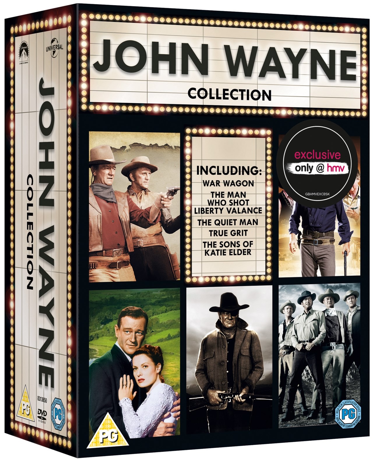 John Wayne Collection Dvd Box Set Free Shipping Over £20 Hmv Store