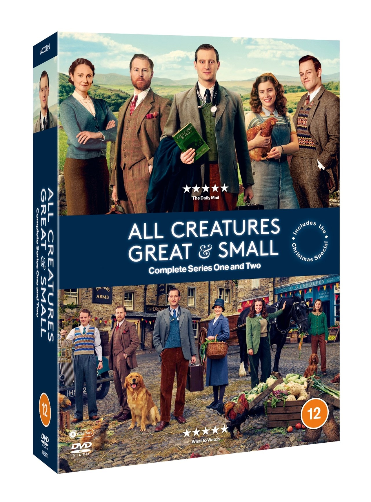 All Creatures Great and Small DVD Box Set | Season 1 & 2 TV Series ...