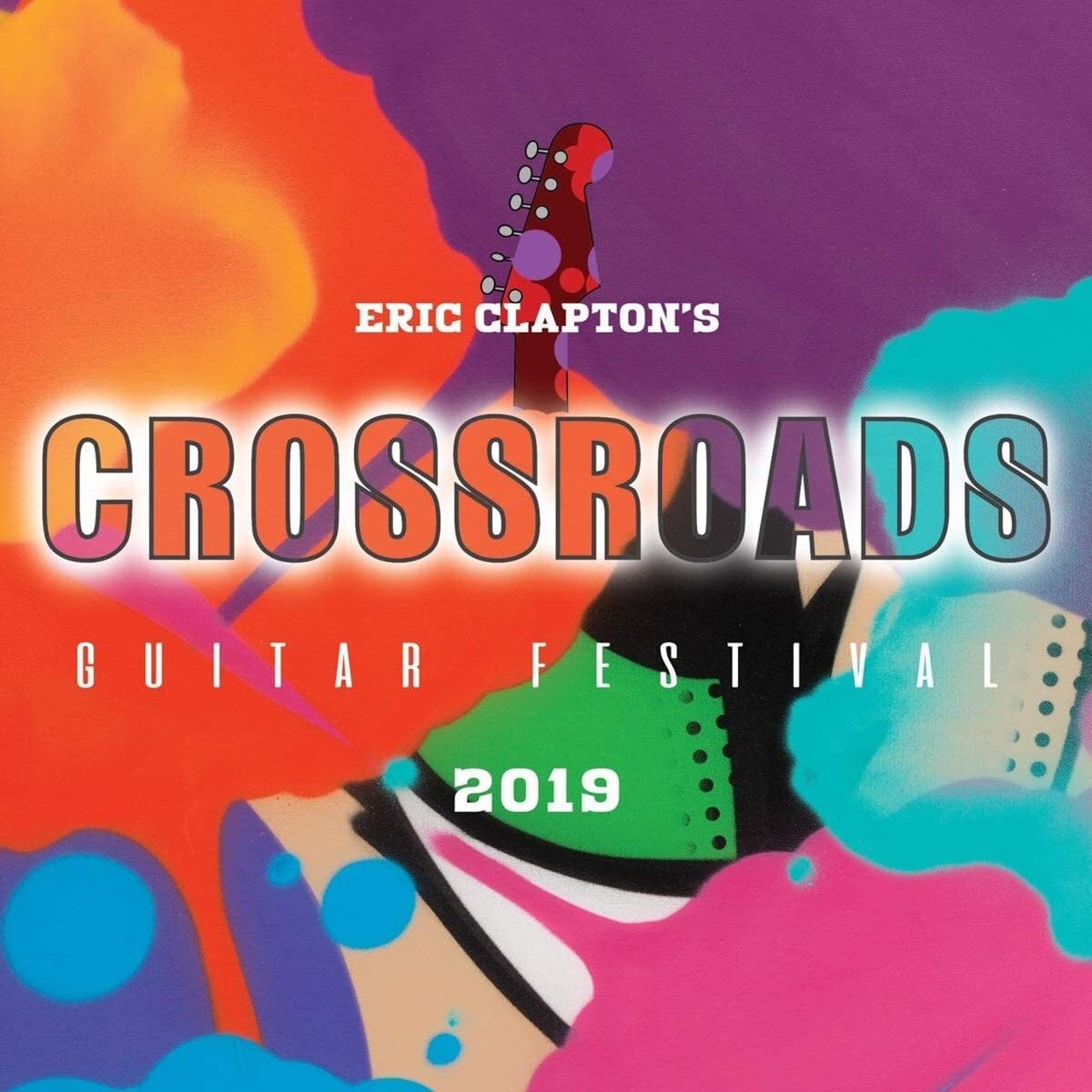 Eric Clapton's Crossroads Guitar Festival 2019 DVD Free shipping