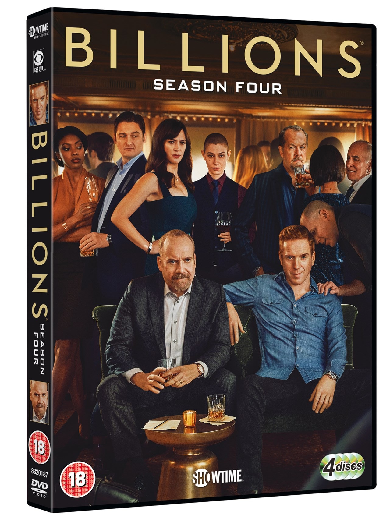 Billions Season Four DVD Box Set Free shipping over £20 HMV Store