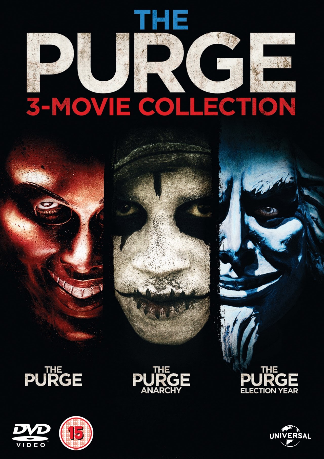 The Purge 3movie Collection DVD Free shipping over £20 HMV Store