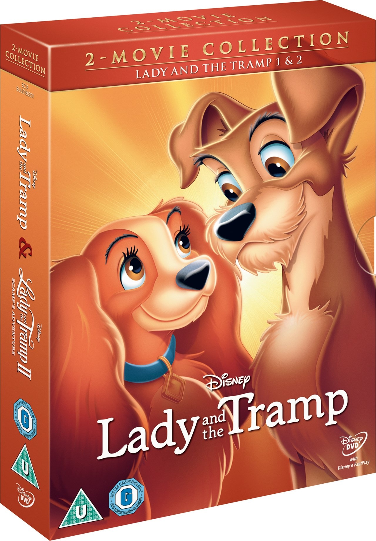 Lady and the Tramp/Lady and the Tramp 2 DVD Free shipping over ??20