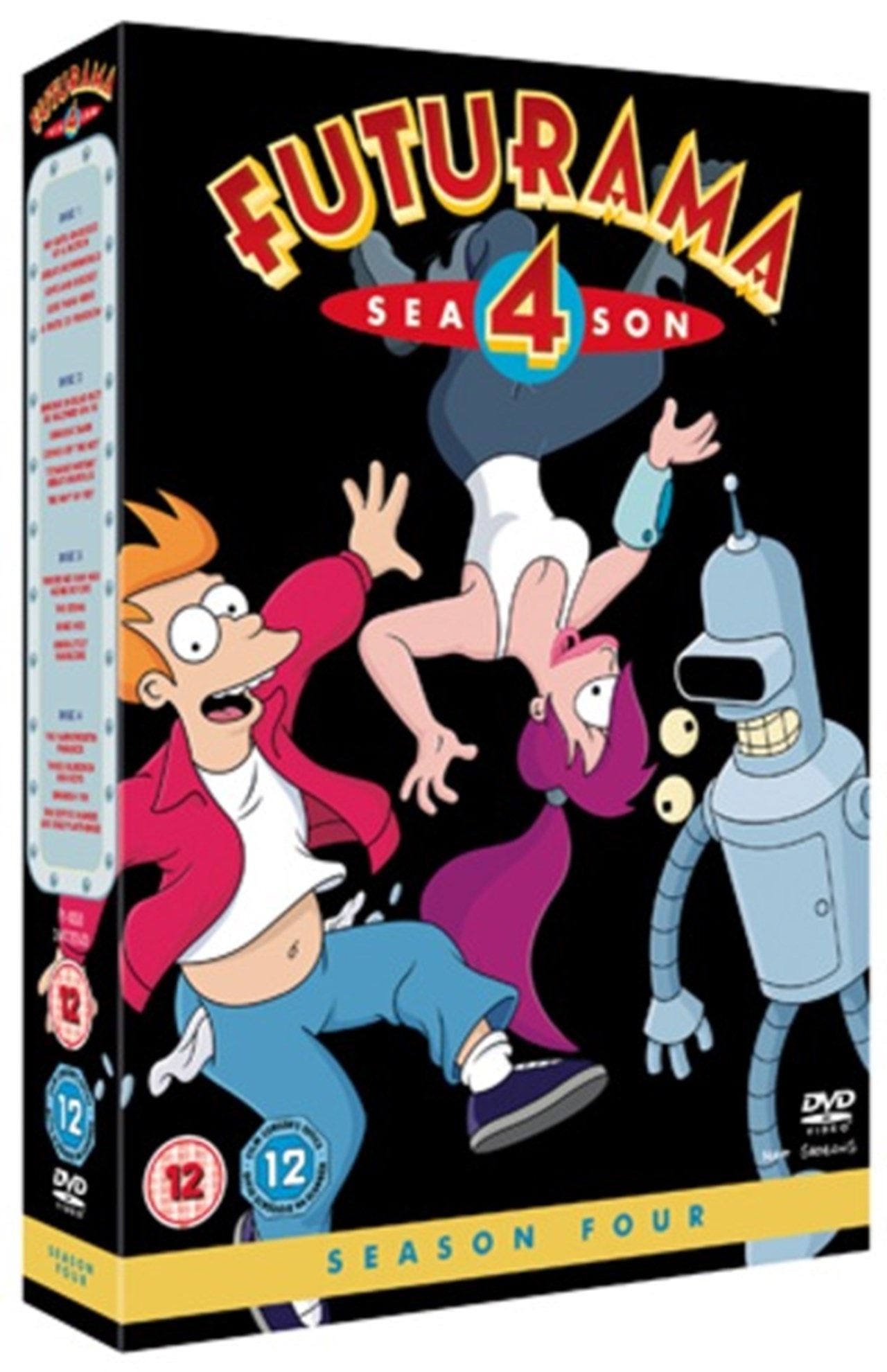 Futurama Season 4 DVD Box Set Free shipping over £20 HMV Store