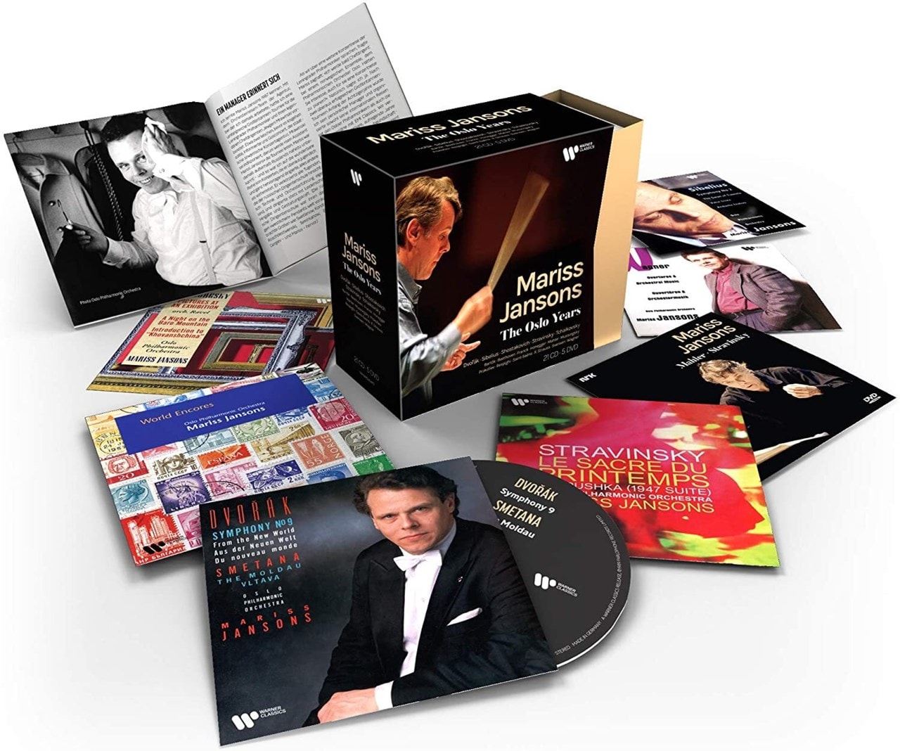 Mariss Jansons: The Oslo Years | CD/DVD Album | Free shipping over £20 ...