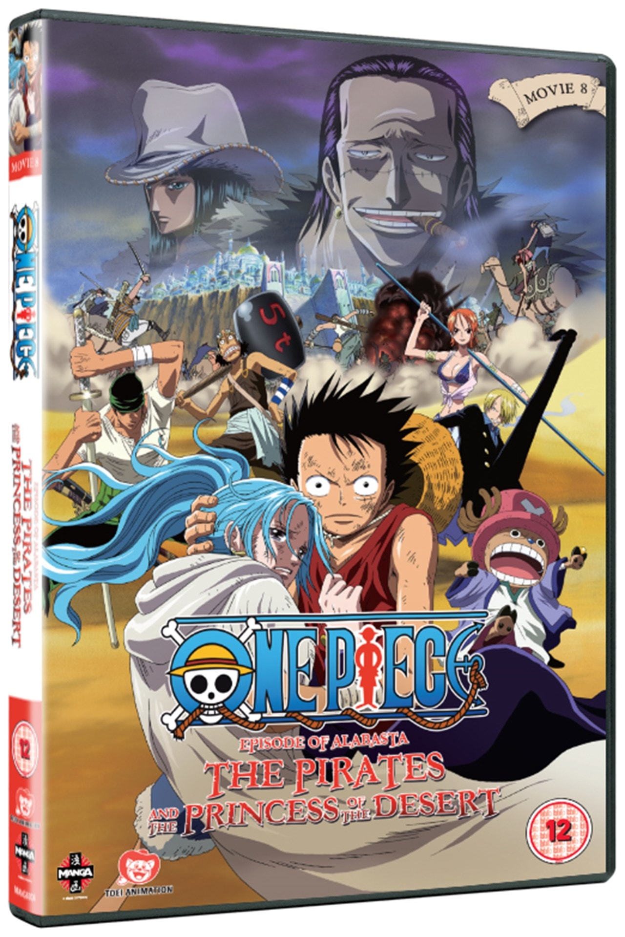 One Piece The Movie Episode Of Alabasta Dvd Free Shipping