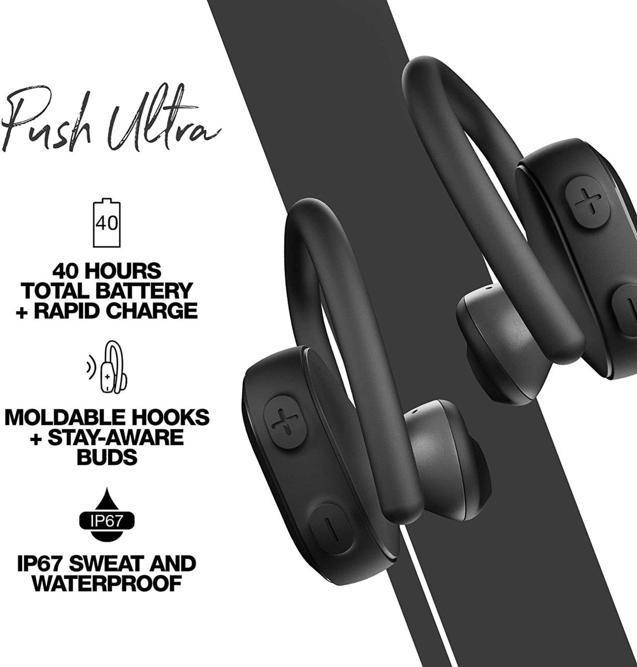 skullcandy push ultra true wireless headphones