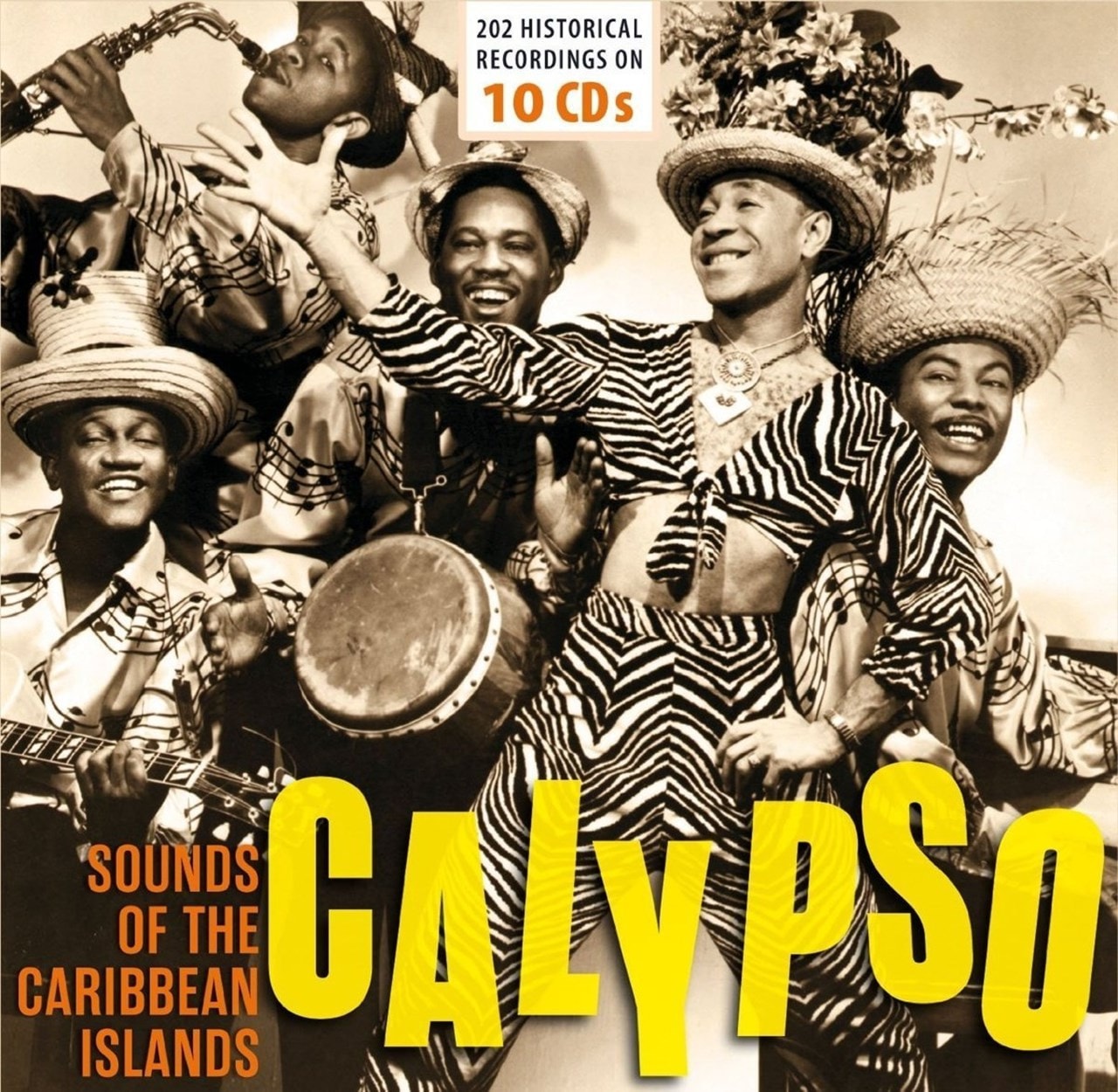 Calypso Sounds of the Caribbean Islands CD Box Set Free shipping