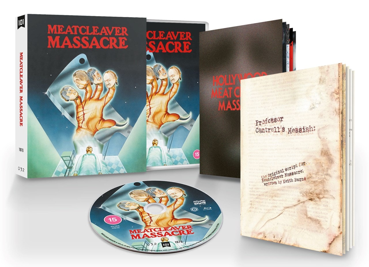 Meatcleaver Massacre Limited Edition Bluray Free shipping over £20