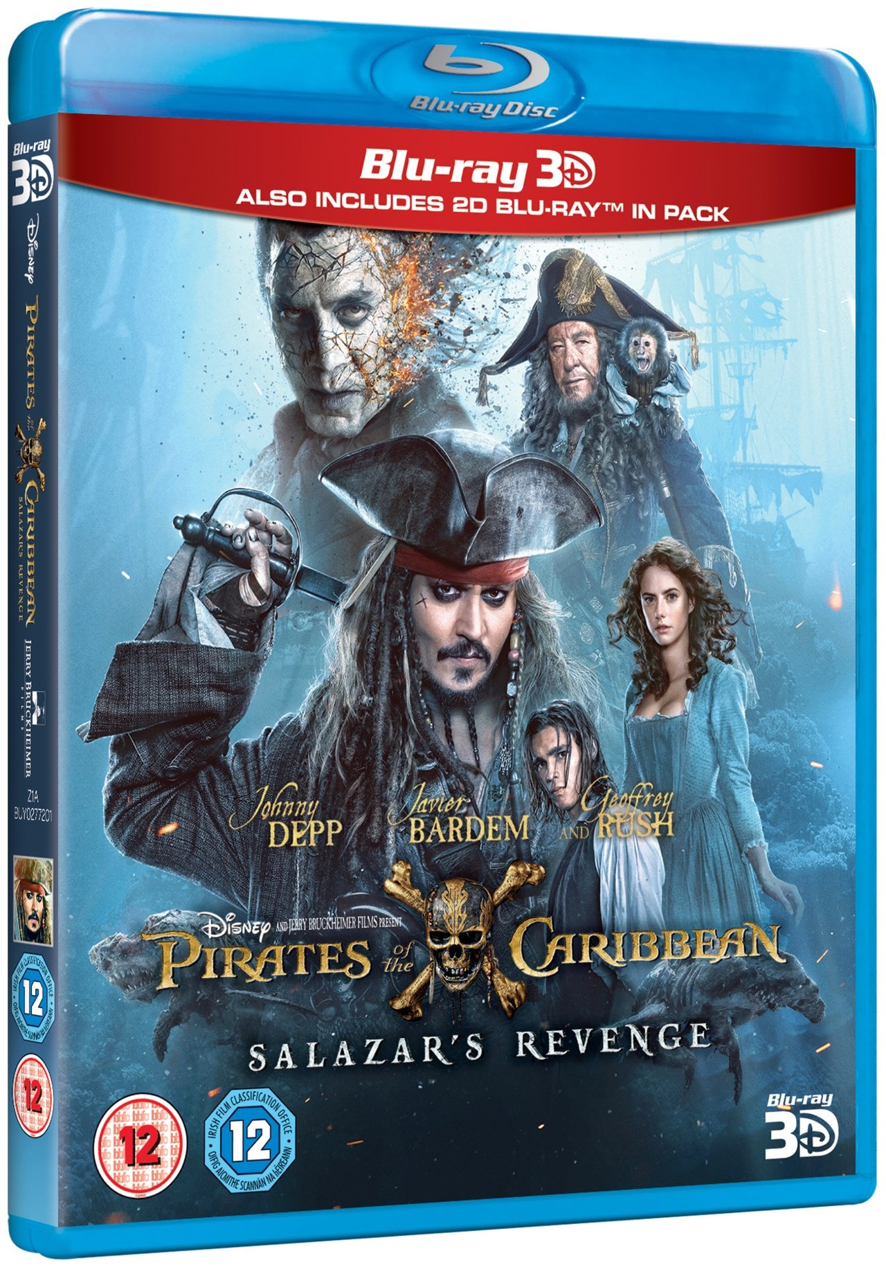 Pirates of the Caribbean: Salazar's Revenge | Blu-ray 3D | Free ...