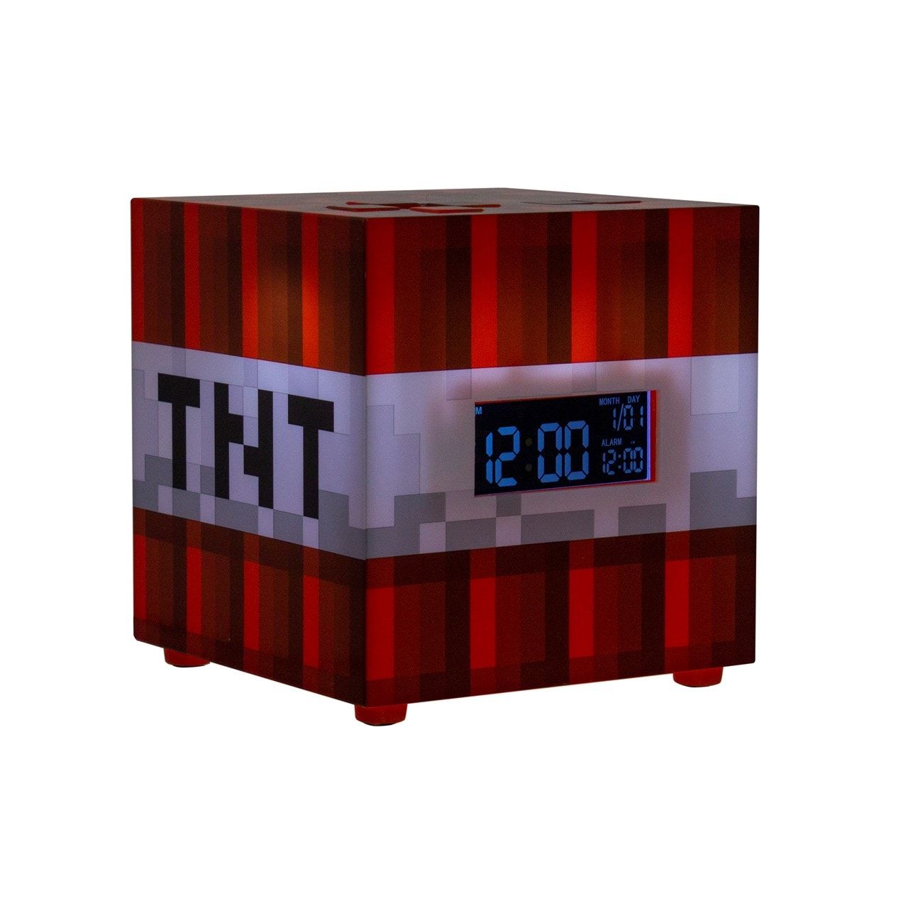 Minecraft TNT Alarm Clock Homeware Free shipping over £20 HMV Store