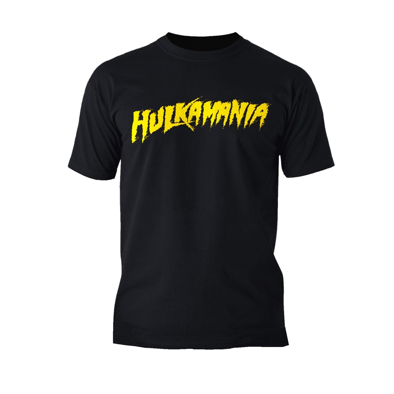 WWE: Hulkamania Logo Black | T-shirt | Free shipping over £20 | HMV Store
