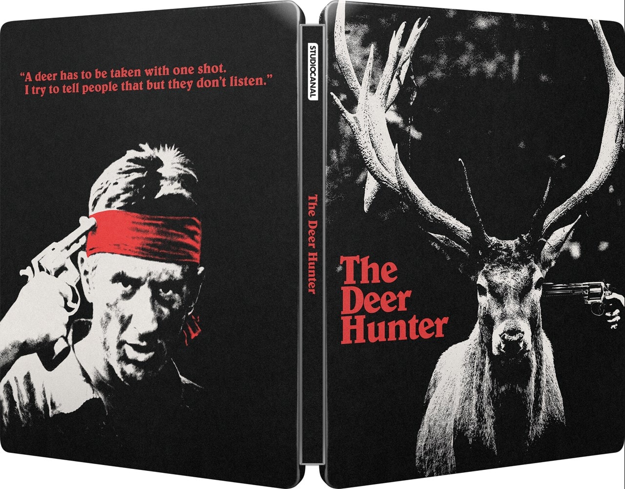 The Deer Hunter Limited Edition 4K Ultra HD Steelbook 4K Ultra HD Blu the-deer-hunter-limited-edition-4k-ultra-hd-steelbook-4k-ultra-hd-blu