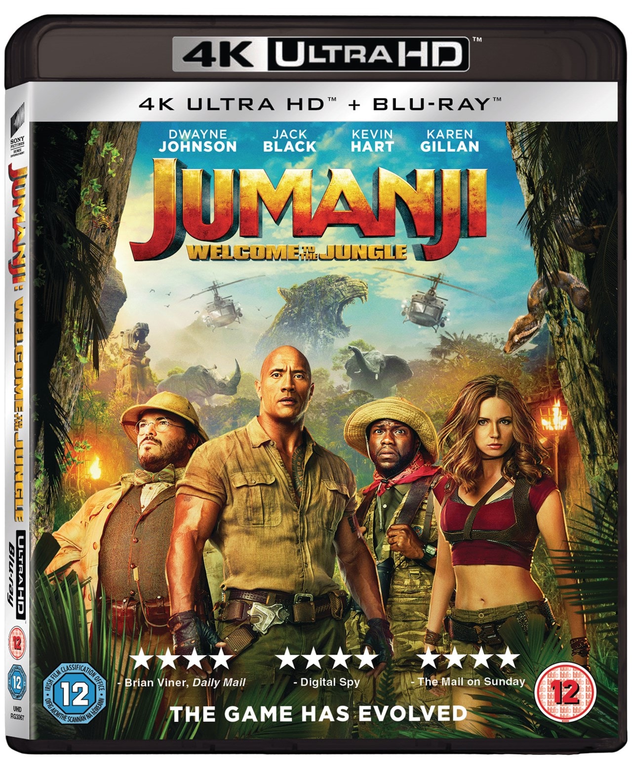 Jumanji: Welcome to the Jungle | 4K Ultra HD Blu-ray | Free shipping