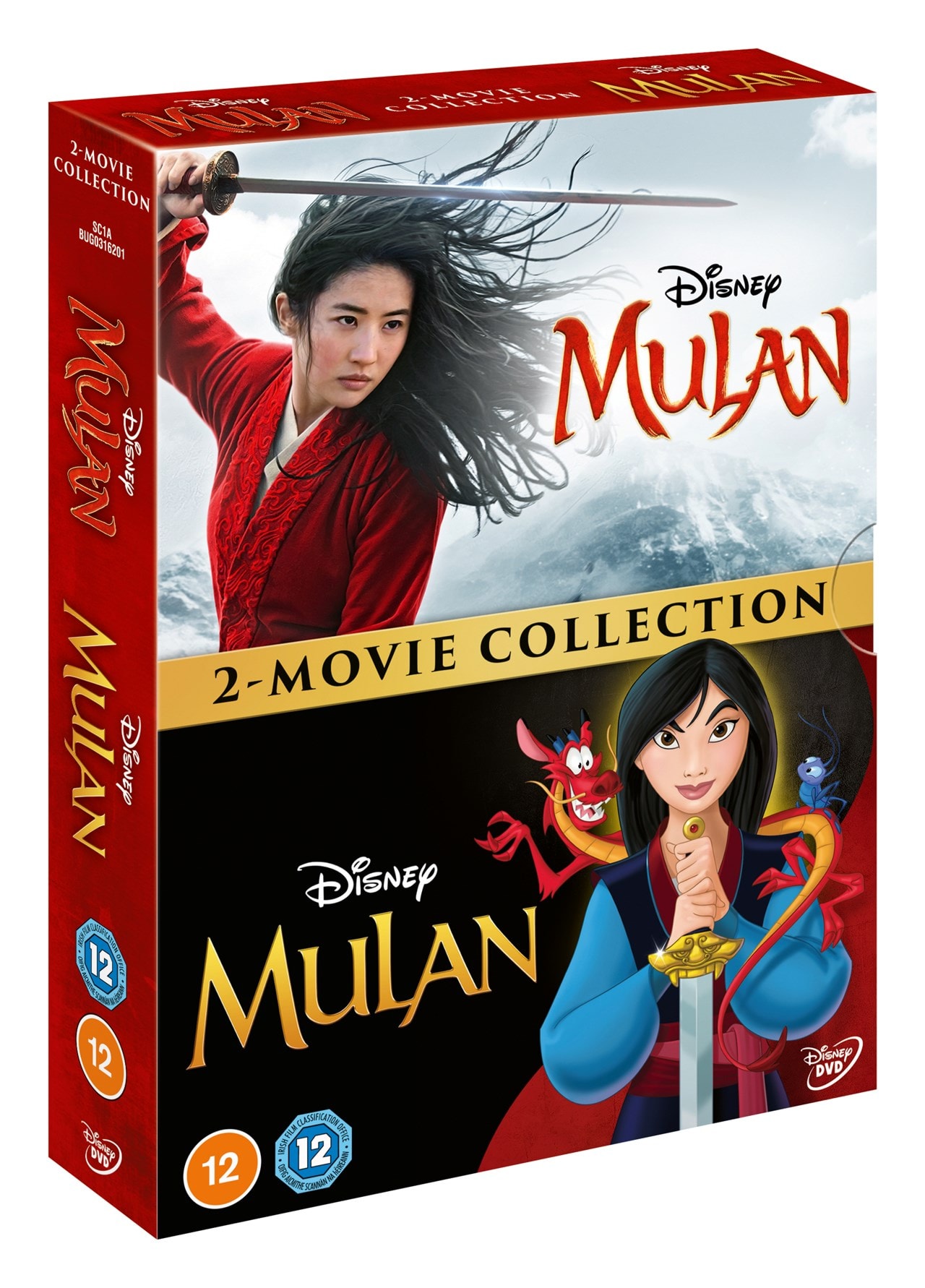 Mulan 2 Movie Collection Dvd Free Shipping Over 20 Hmv Store